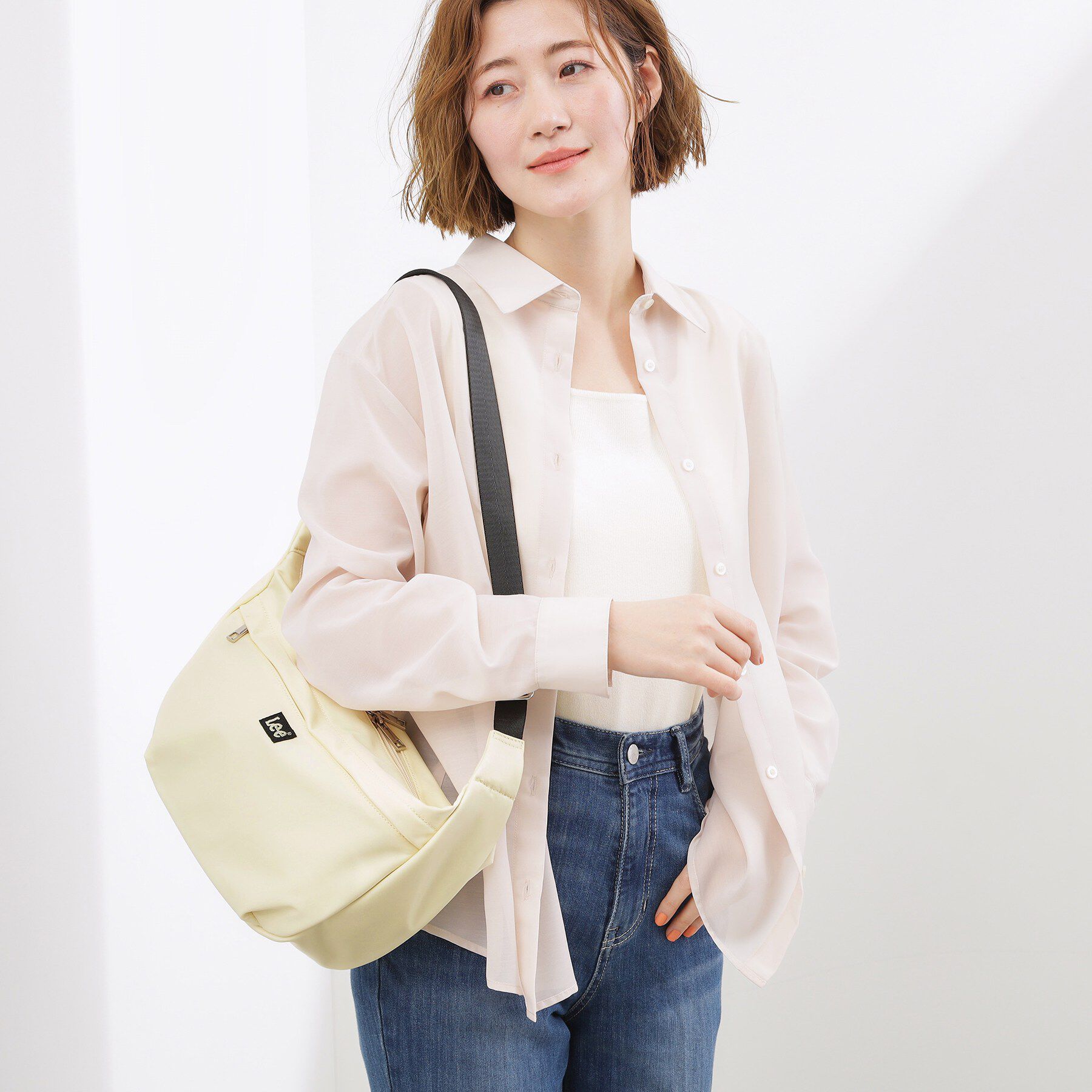 grove「【Lee別注】撥水ポケムーンショルダー」|ショルダー・メッセンジャー|
