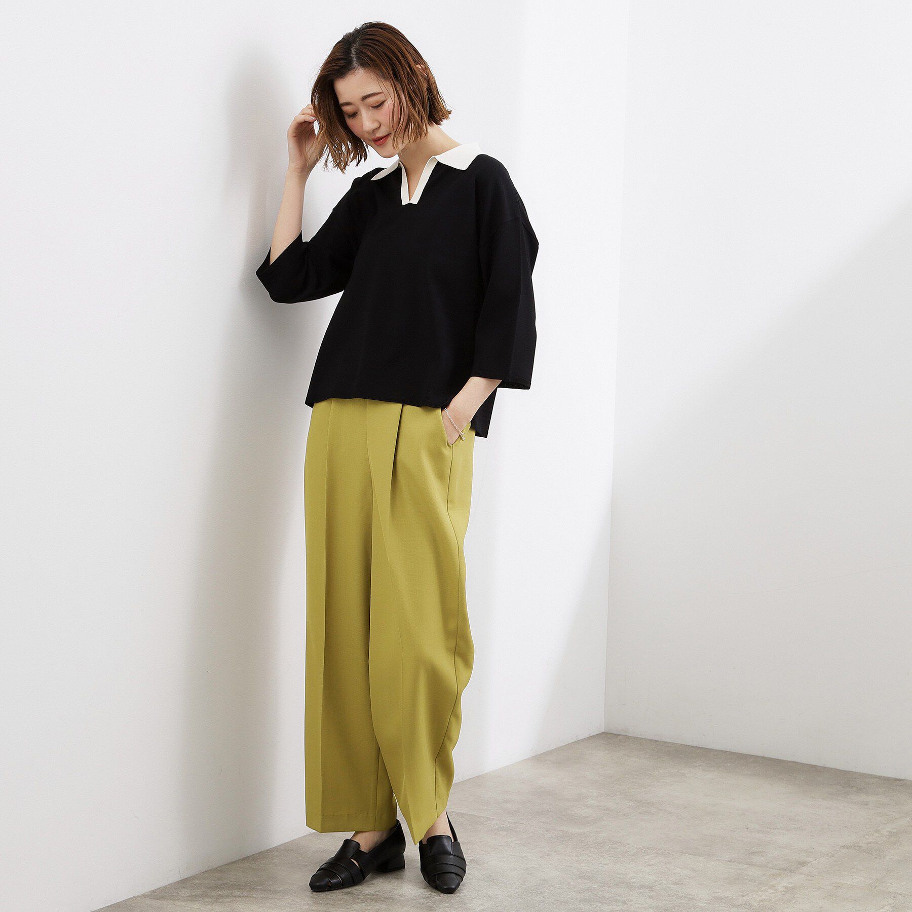 grove「高評価！シャーリングビスチェSET UP」|スーツ|