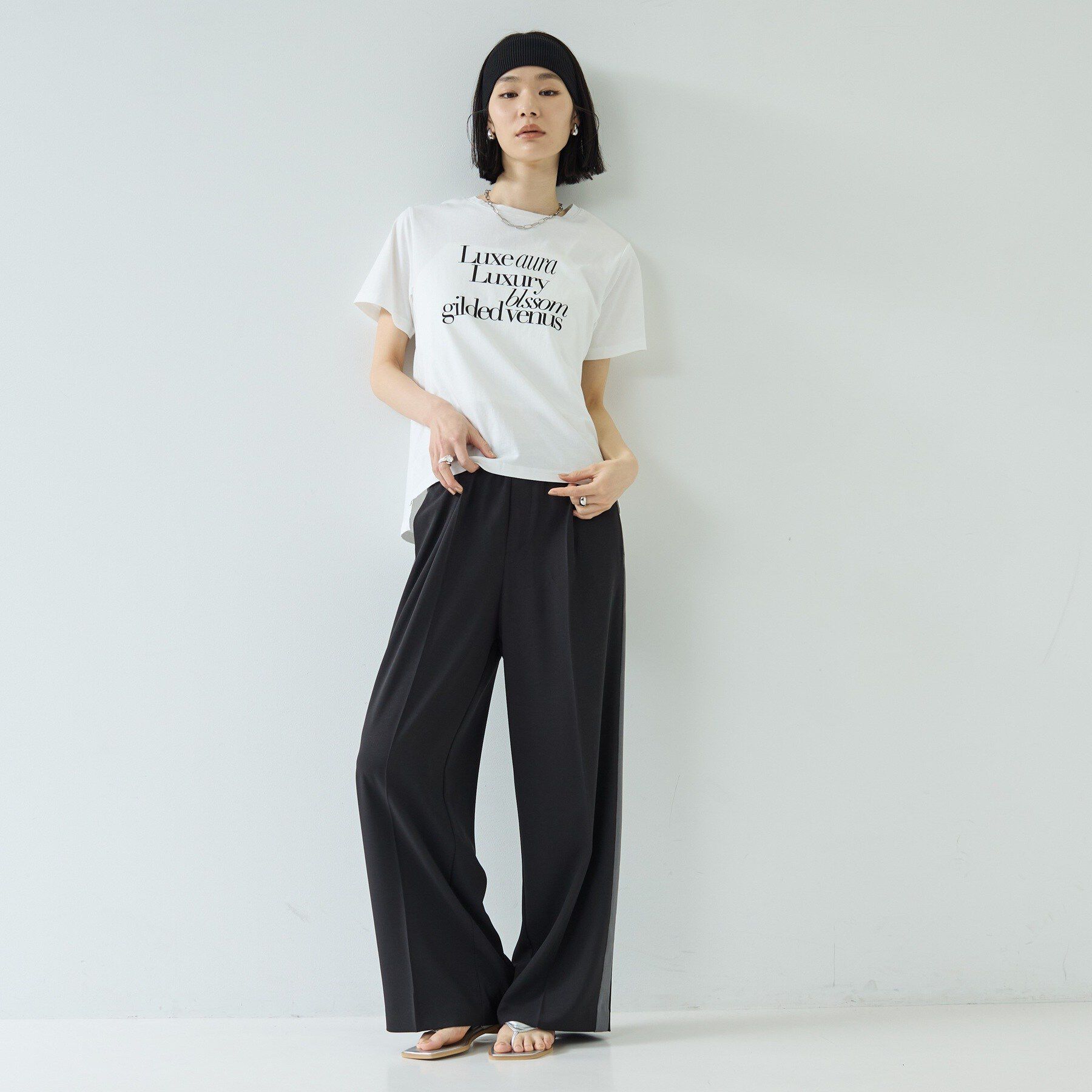 GALLEST「ボックスシルエットTシャツ【接触冷感】」|Tシャツ・カットソー|