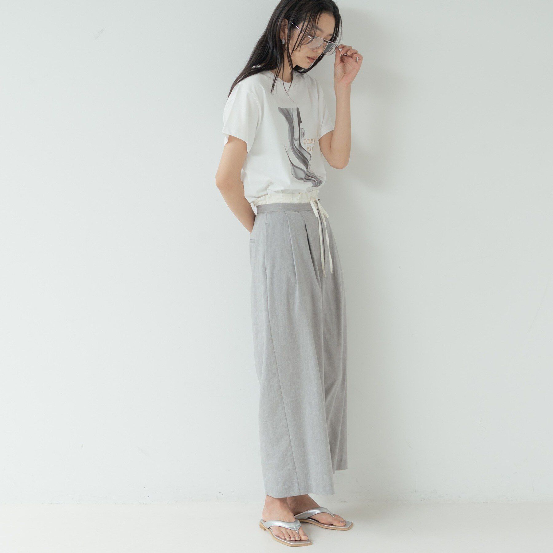 GALLEST「箔ロゴプリントTシャツ」|Tシャツ・カットソー|