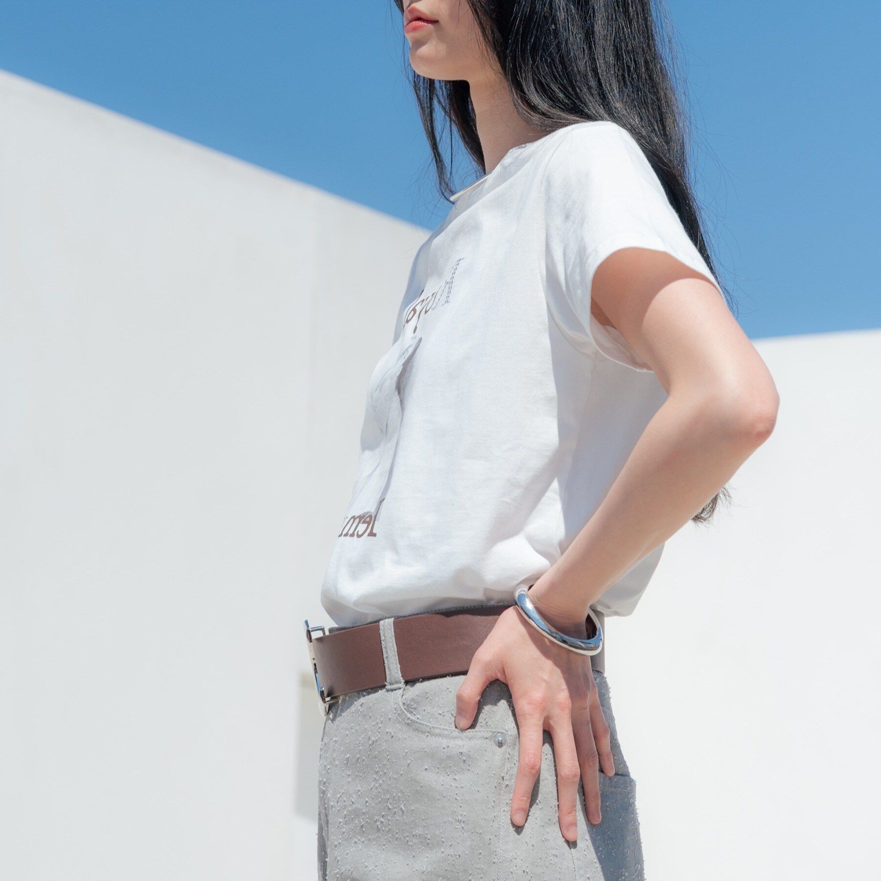 GALLEST「タイポグラフィTシャツ【接触冷感】」|Tシャツ・カットソー|