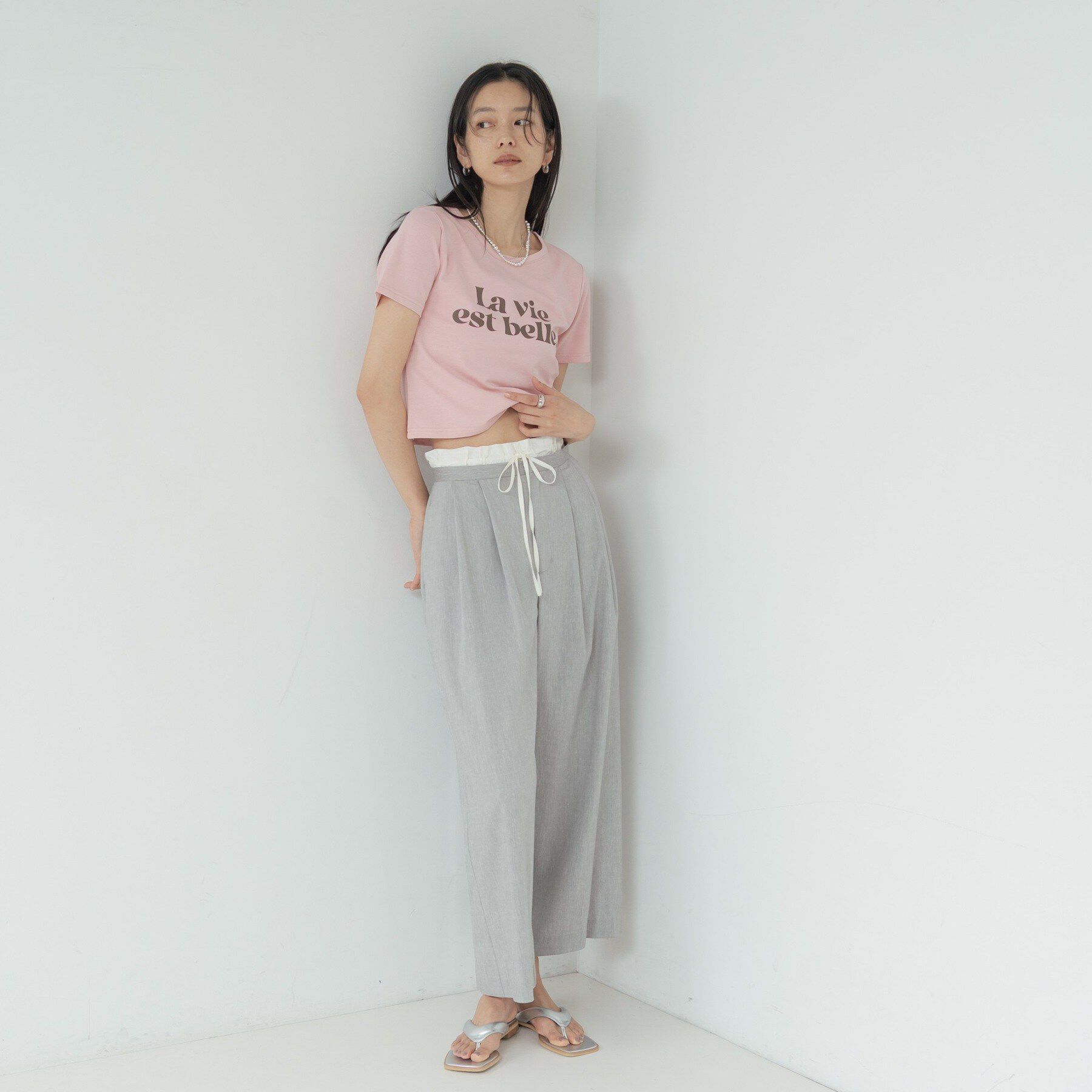 GALLEST「ロゴタイトTシャツ」|Tシャツ・カットソー|