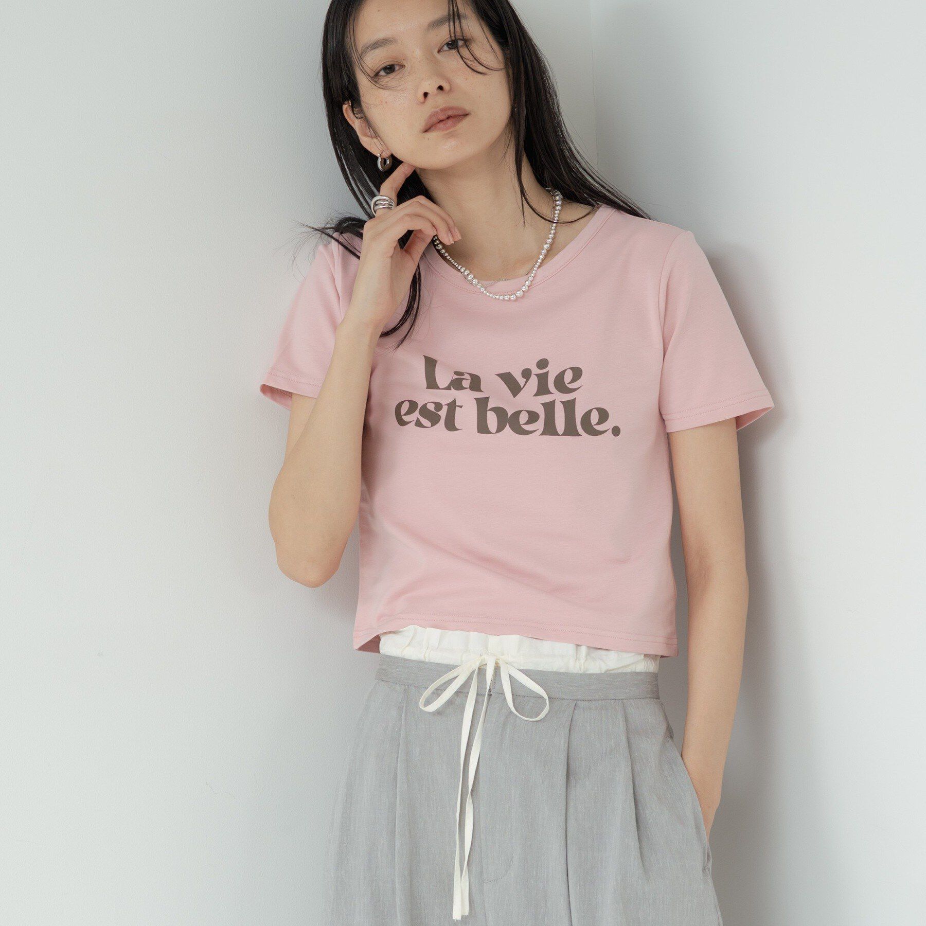 GALLEST「ロゴタイトTシャツ」|Tシャツ・カットソー|