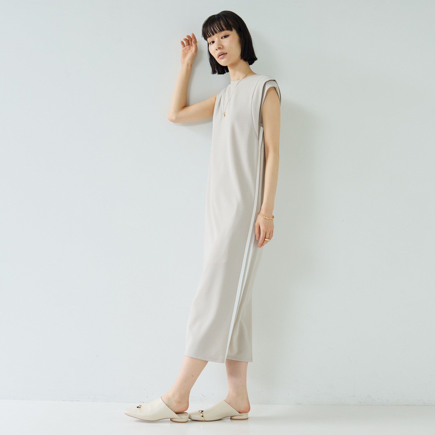 GALLEST「サイドラインジョーゼットワンピース」|ワンピース|