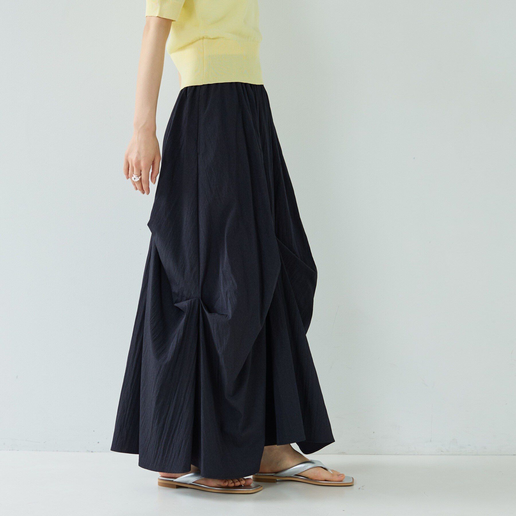 GALLEST「ランダムタックスカート【再入荷／ウォッシャブル】」|スカート|