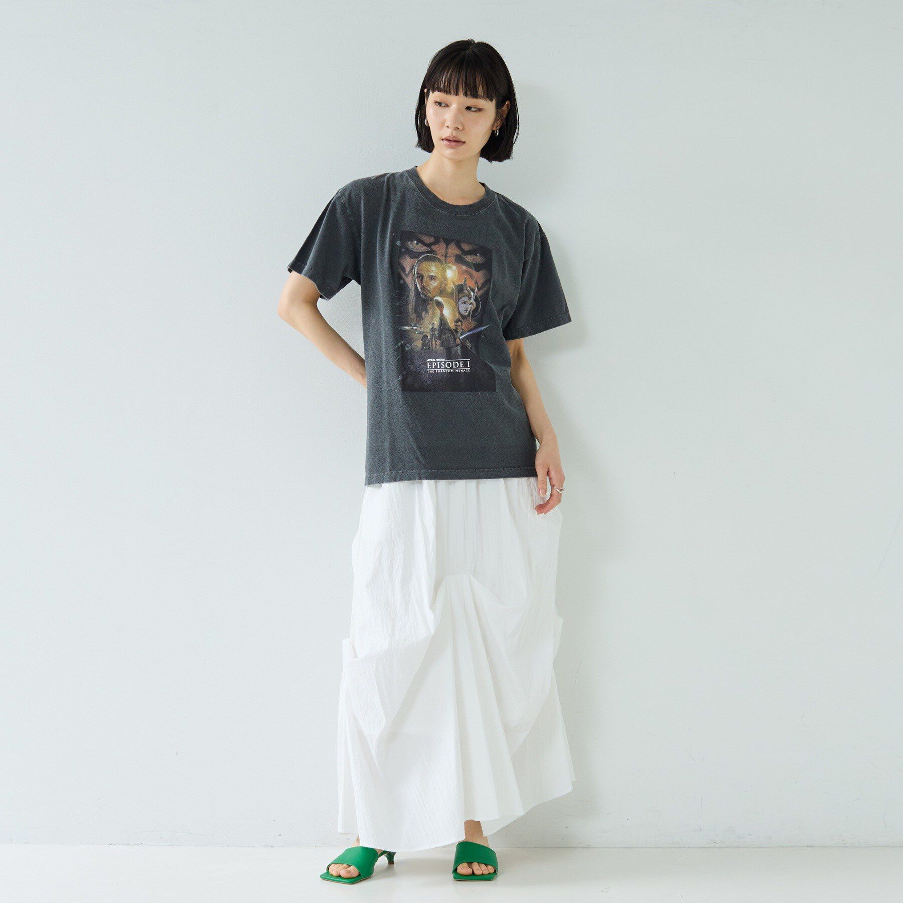 GALLEST「ランダムタックスカート【再入荷／ウォッシャブル】」|スカート|