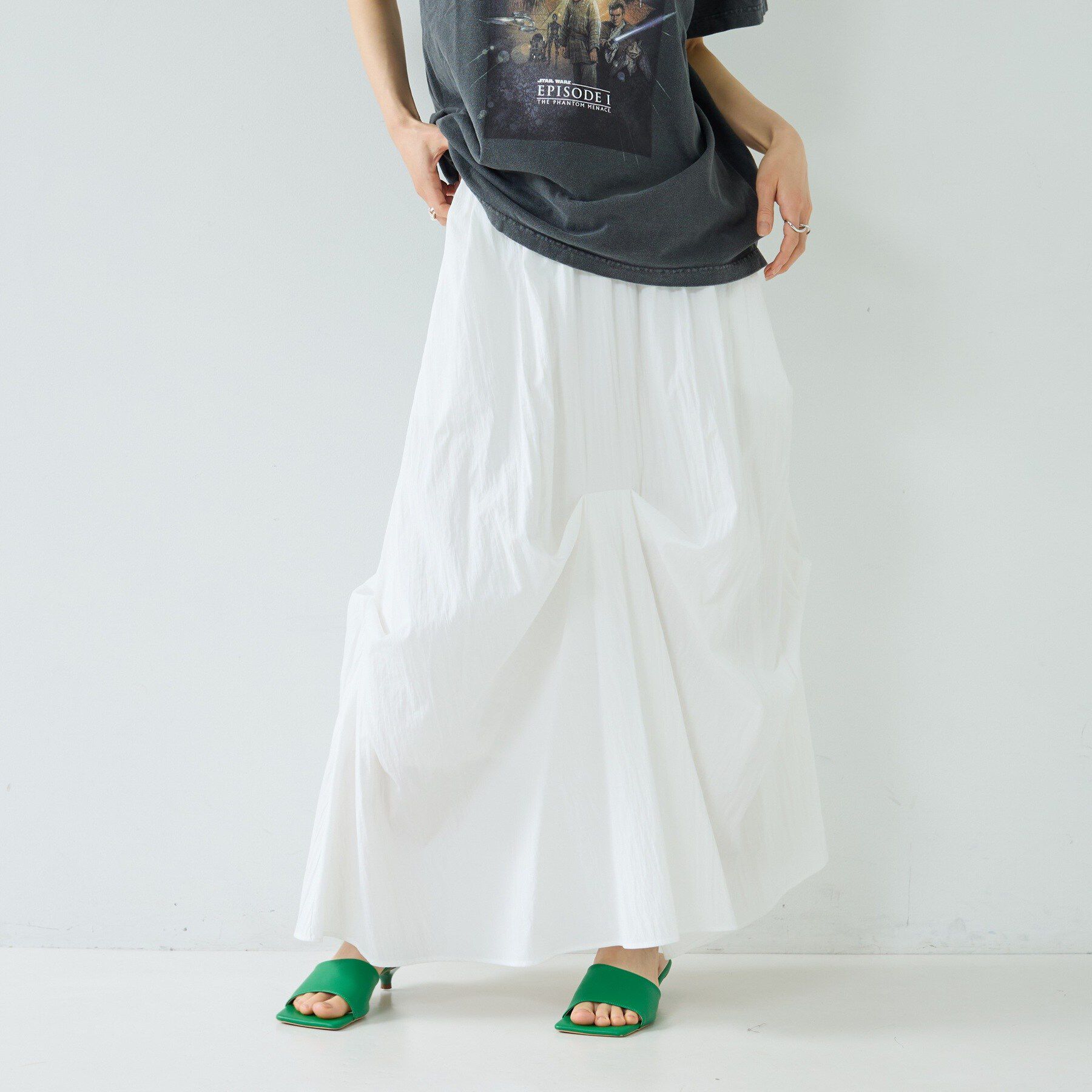GALLEST「ランダムタックスカート【再入荷／ウォッシャブル】」|スカート|