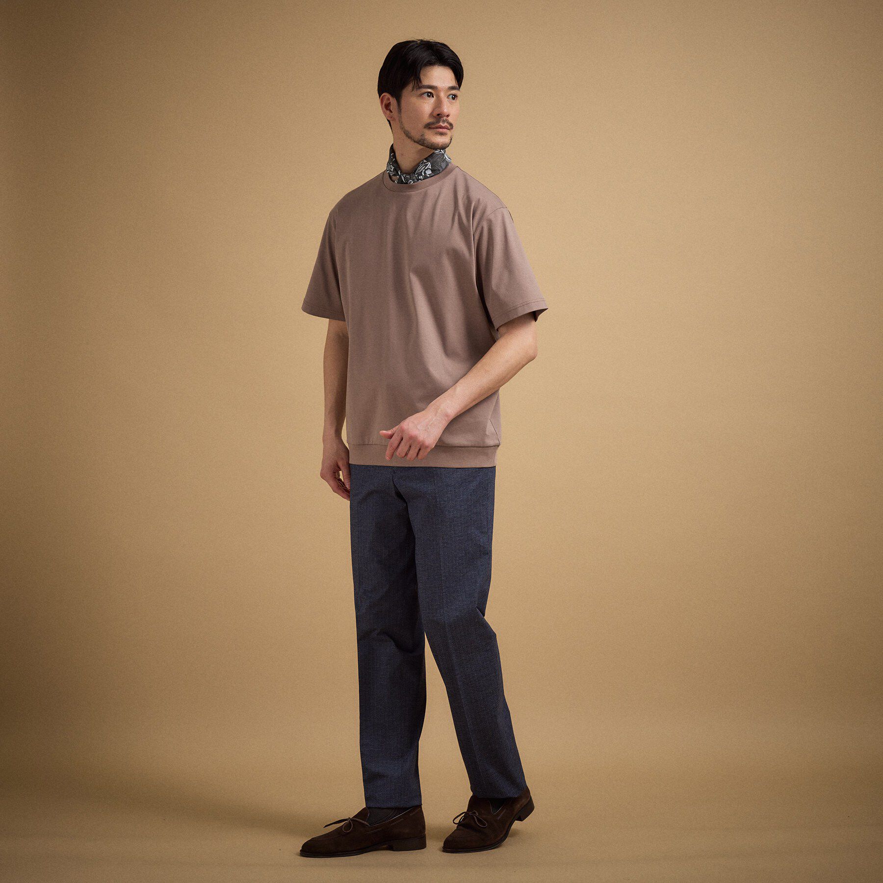 TAKEO KIKUCHI「【接触冷感】アイスクリアコットン Tシャツ」|Tシャツ・カットソー|