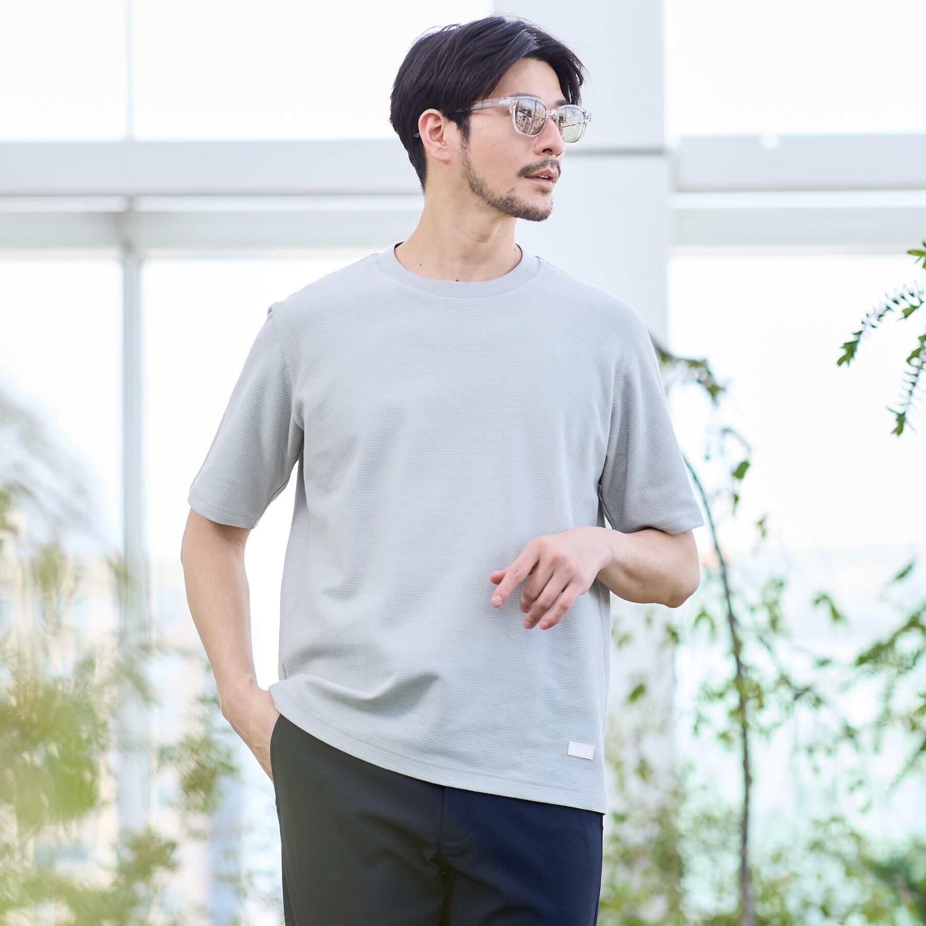 TAKEO KIKUCHI「【抗菌防臭】ステイフレッシュ Tシャツ」|Tシャツ・カットソー|