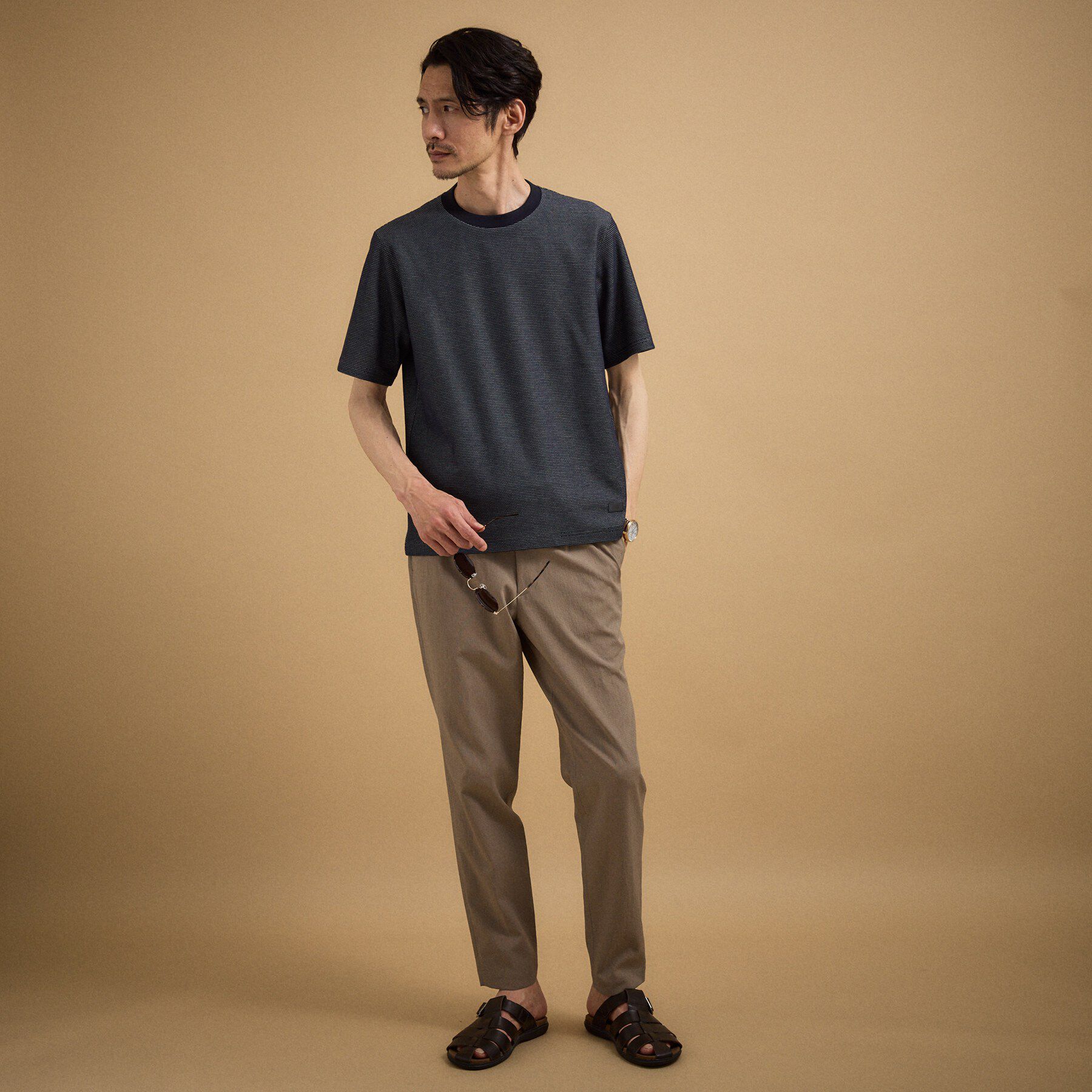 TAKEO KIKUCHI「【抗菌防臭】ステイフレッシュ Tシャツ」|Tシャツ・カットソー|