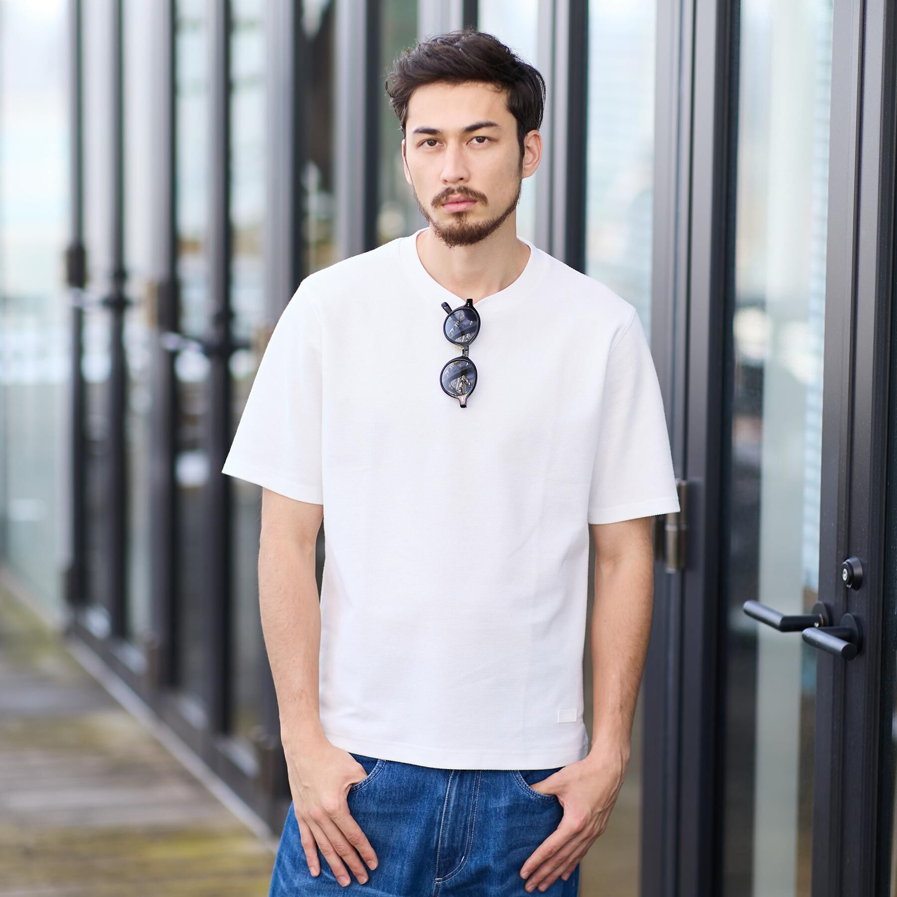 TAKEO KIKUCHI「【抗菌防臭】ステイフレッシュ Tシャツ」|Tシャツ・カットソー|