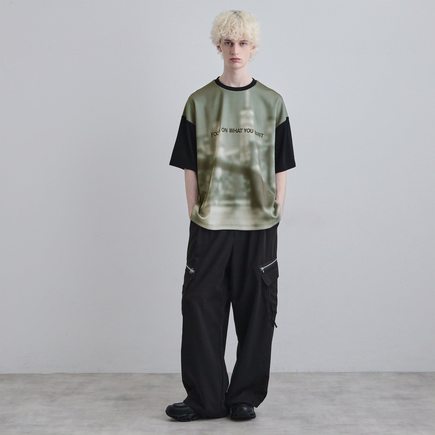 tk.TAKEO KIKUCHI「昇華転写ポンチカットソー」|Tシャツ・カットソー|