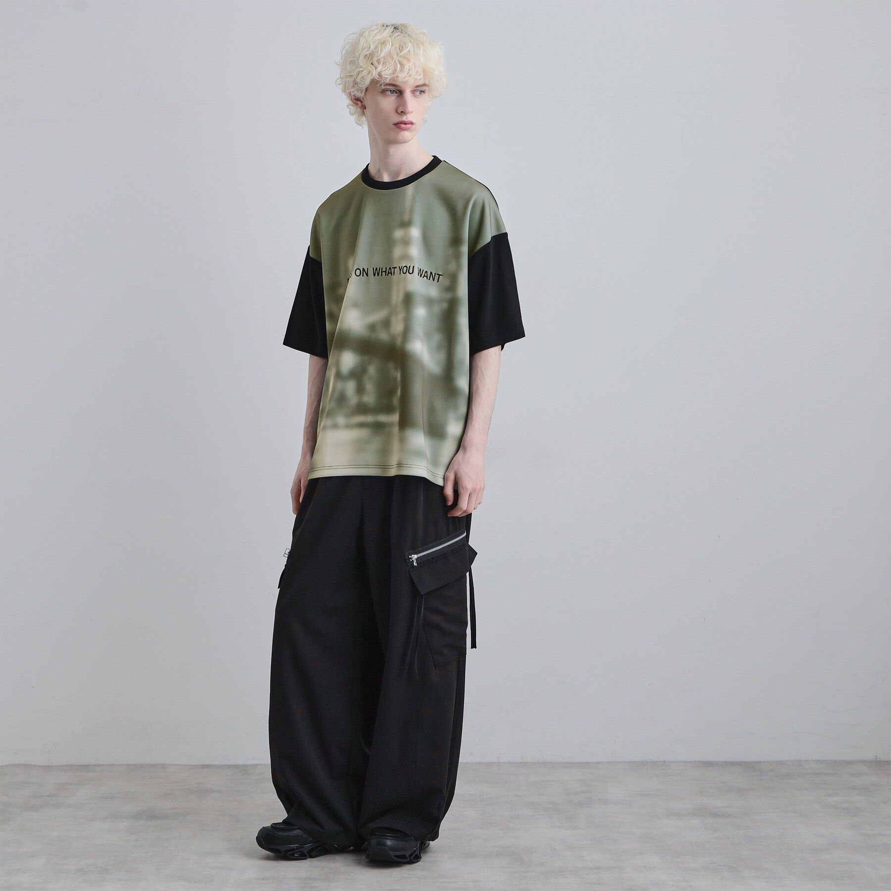 tk.TAKEO KIKUCHI「昇華転写ポンチカットソー」|Tシャツ・カットソー|