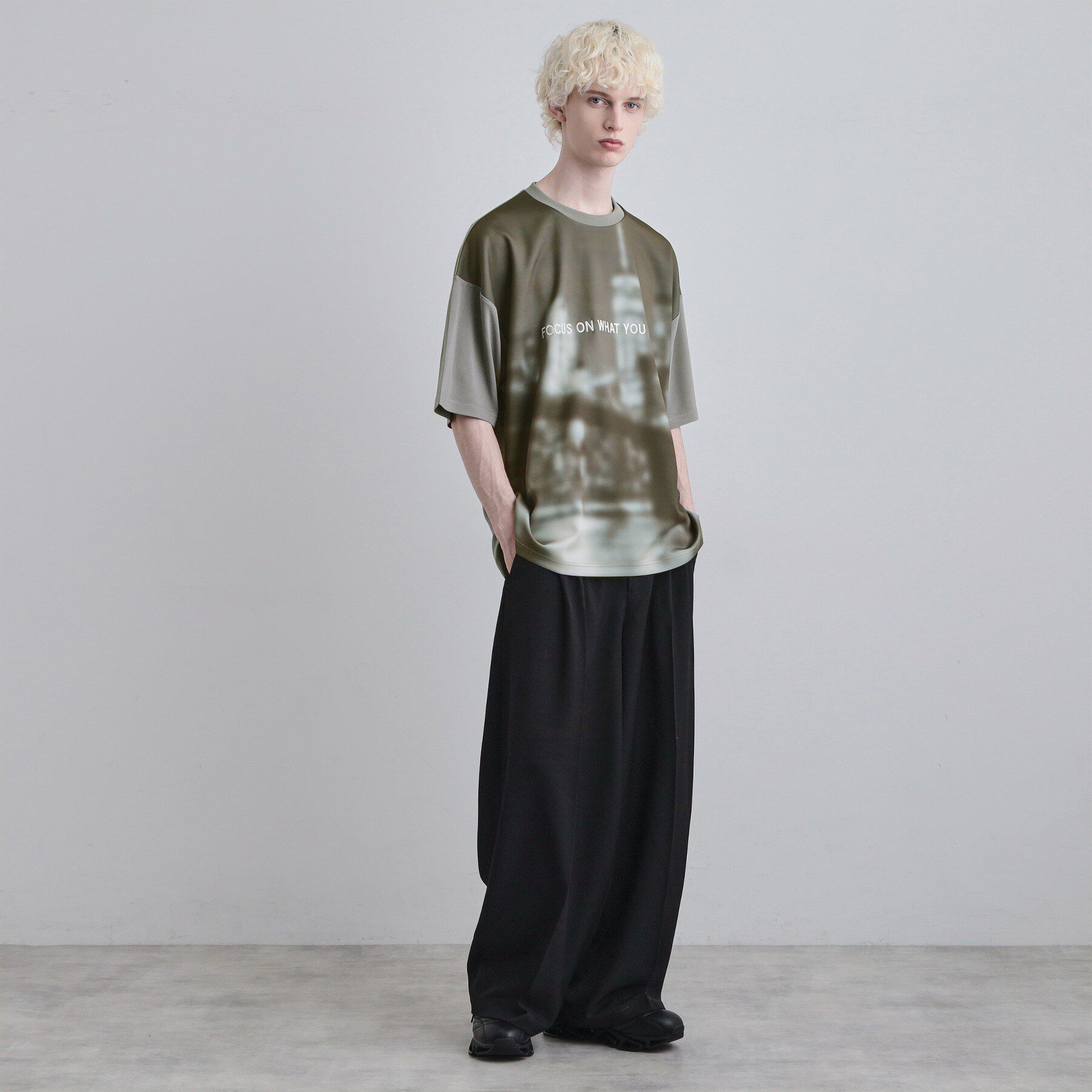 tk.TAKEO KIKUCHI「昇華転写ポンチカットソー」|Tシャツ・カットソー|