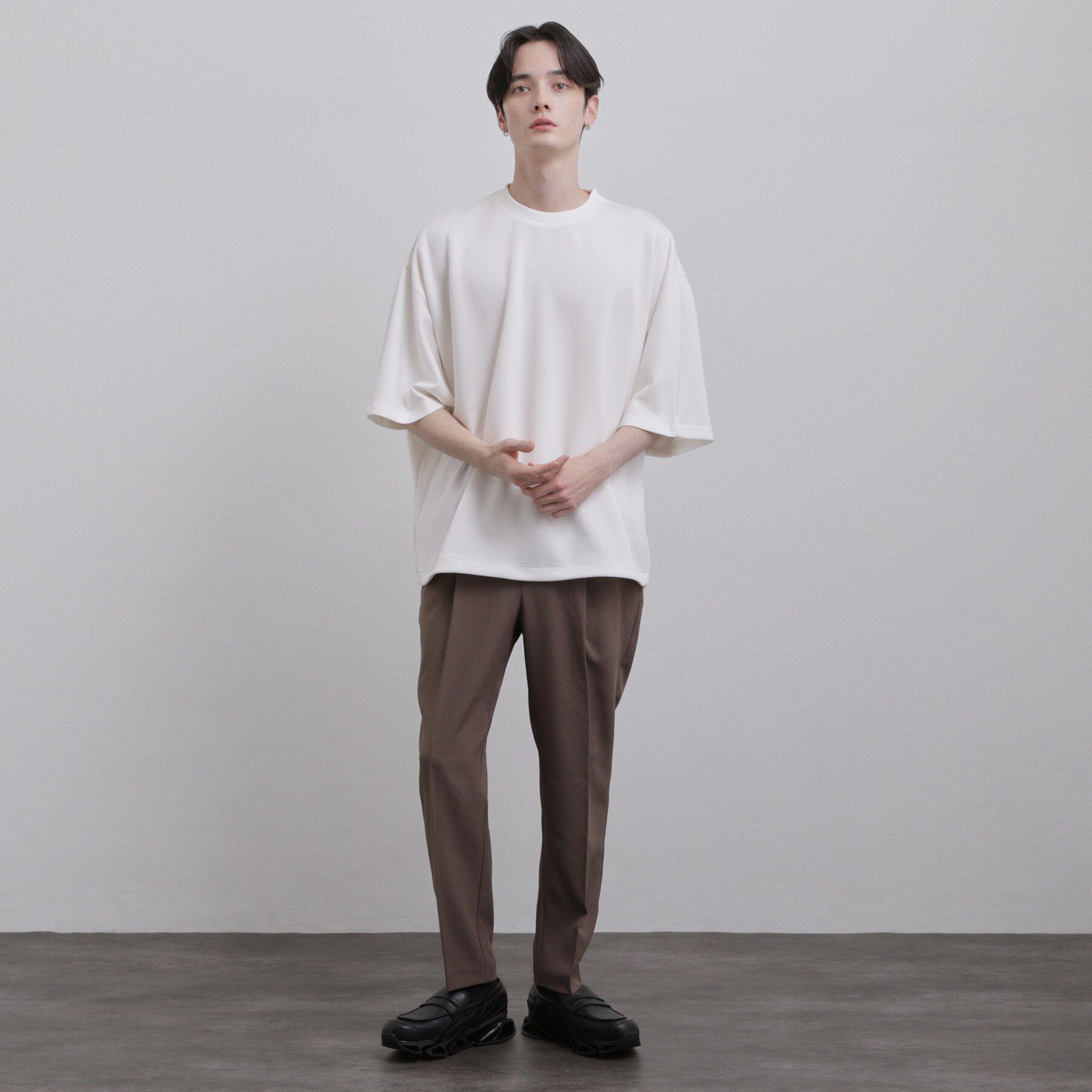 tk.TAKEO KIKUCHI「【昨年売上NO.1】マシュマロドルマンカットソー/柔らか/ふわふわタッチ」|Tシャツ・カットソー|