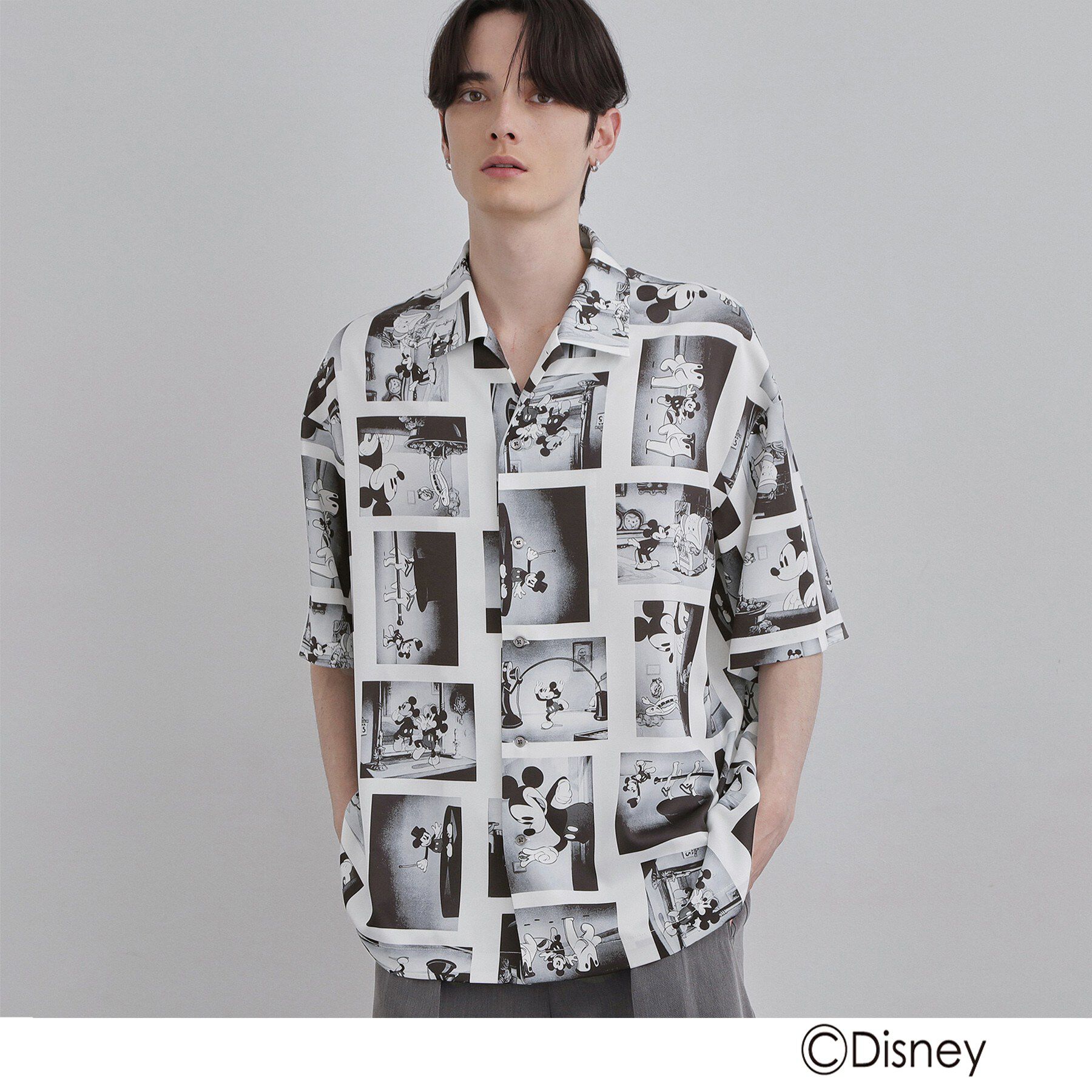 tk.TAKEO KIKUCHI「Disney capsule collection 総柄シャツ」|シャツ・ブラウス|