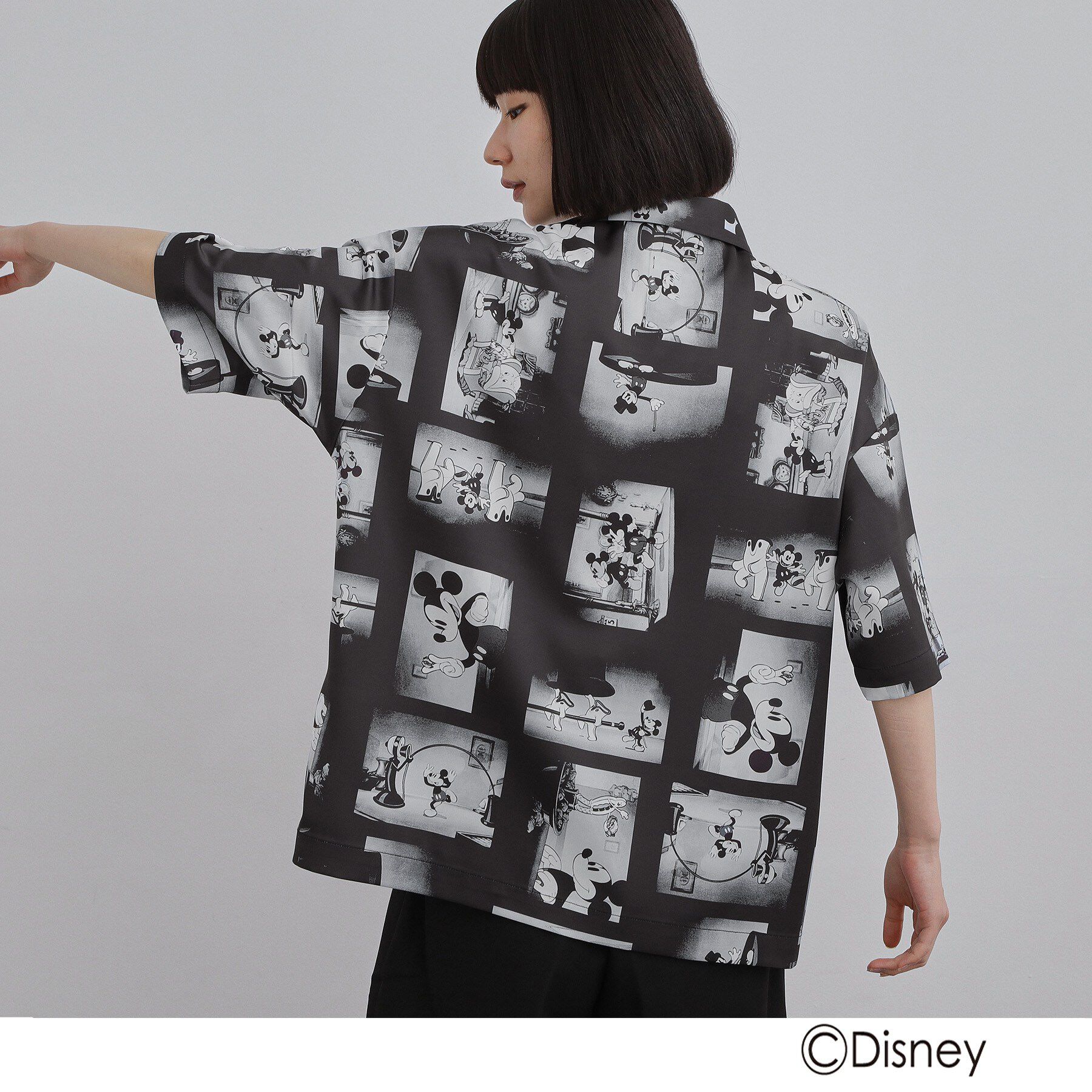 tk.TAKEO KIKUCHI「Disney capsule collection 総柄シャツ」|シャツ・ブラウス|