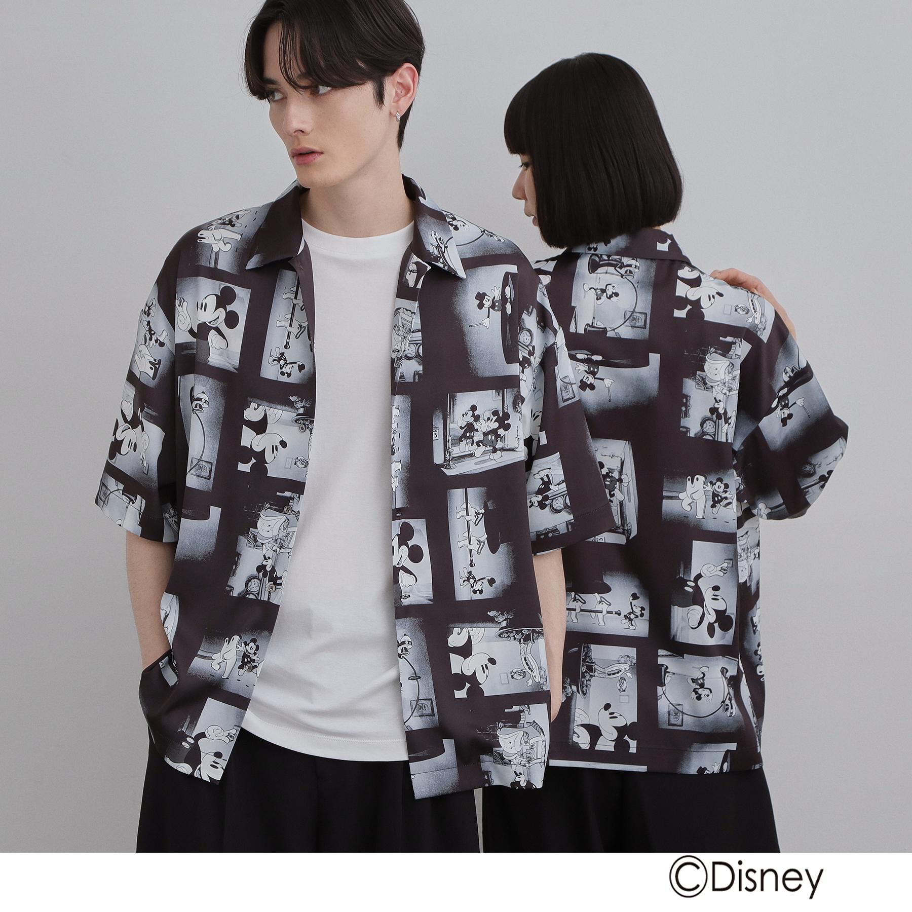tk.TAKEO KIKUCHI「Disney capsule collection 総柄シャツ」|シャツ・ブラウス|