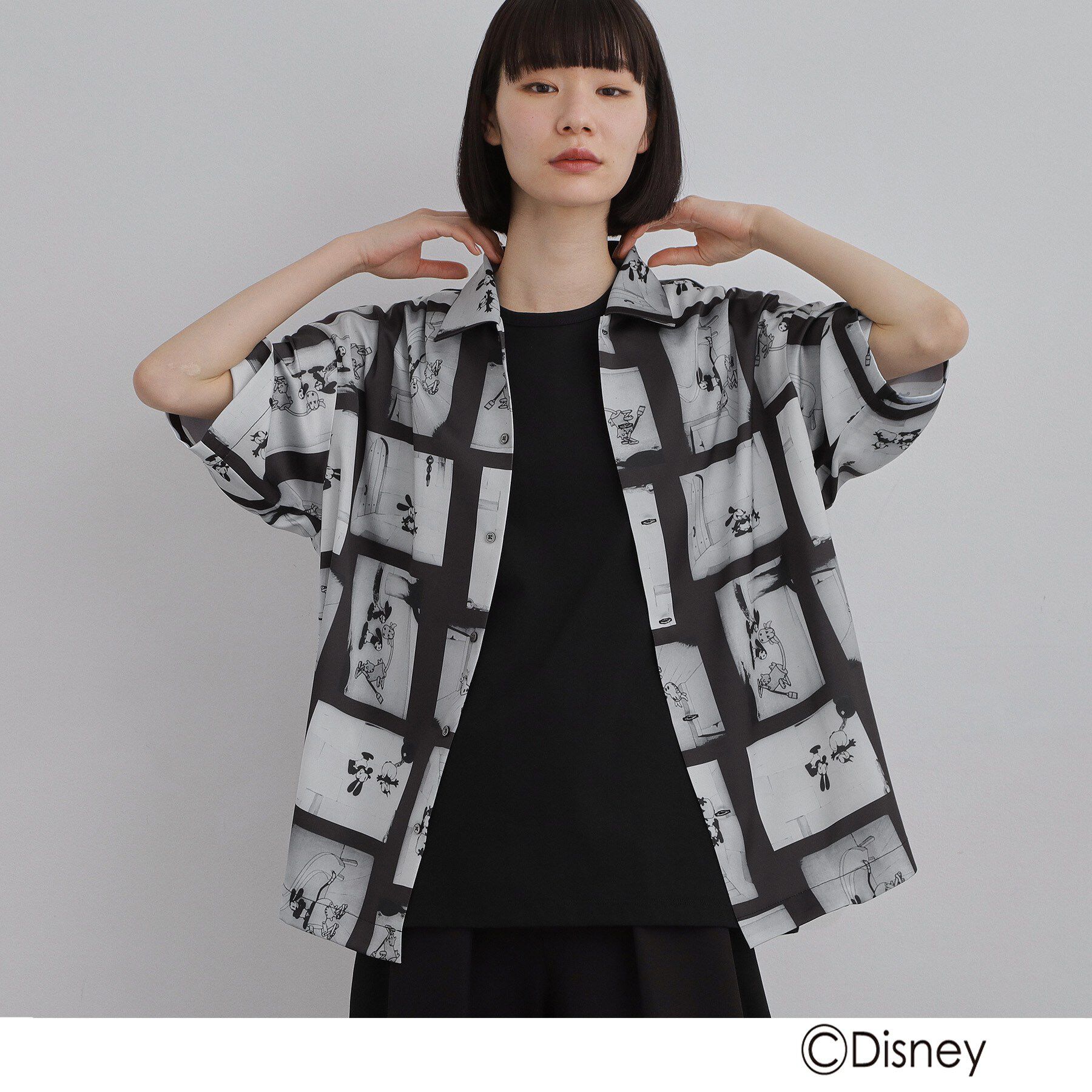 tk.TAKEO KIKUCHI「Disney capsule collection 総柄シャツ」|シャツ・ブラウス|