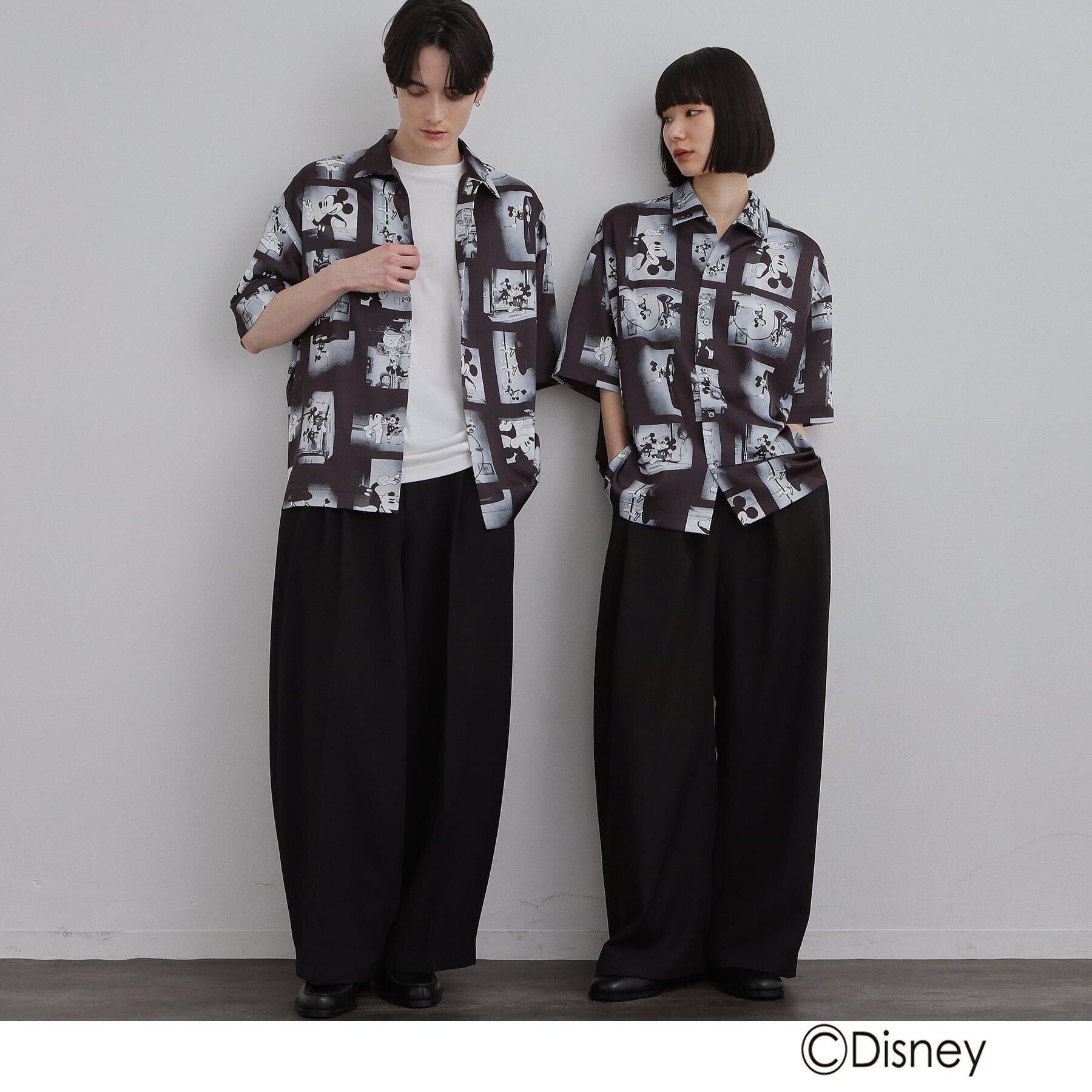 tk.TAKEO KIKUCHI「Disney capsule collection 総柄シャツ」|シャツ・ブラウス|