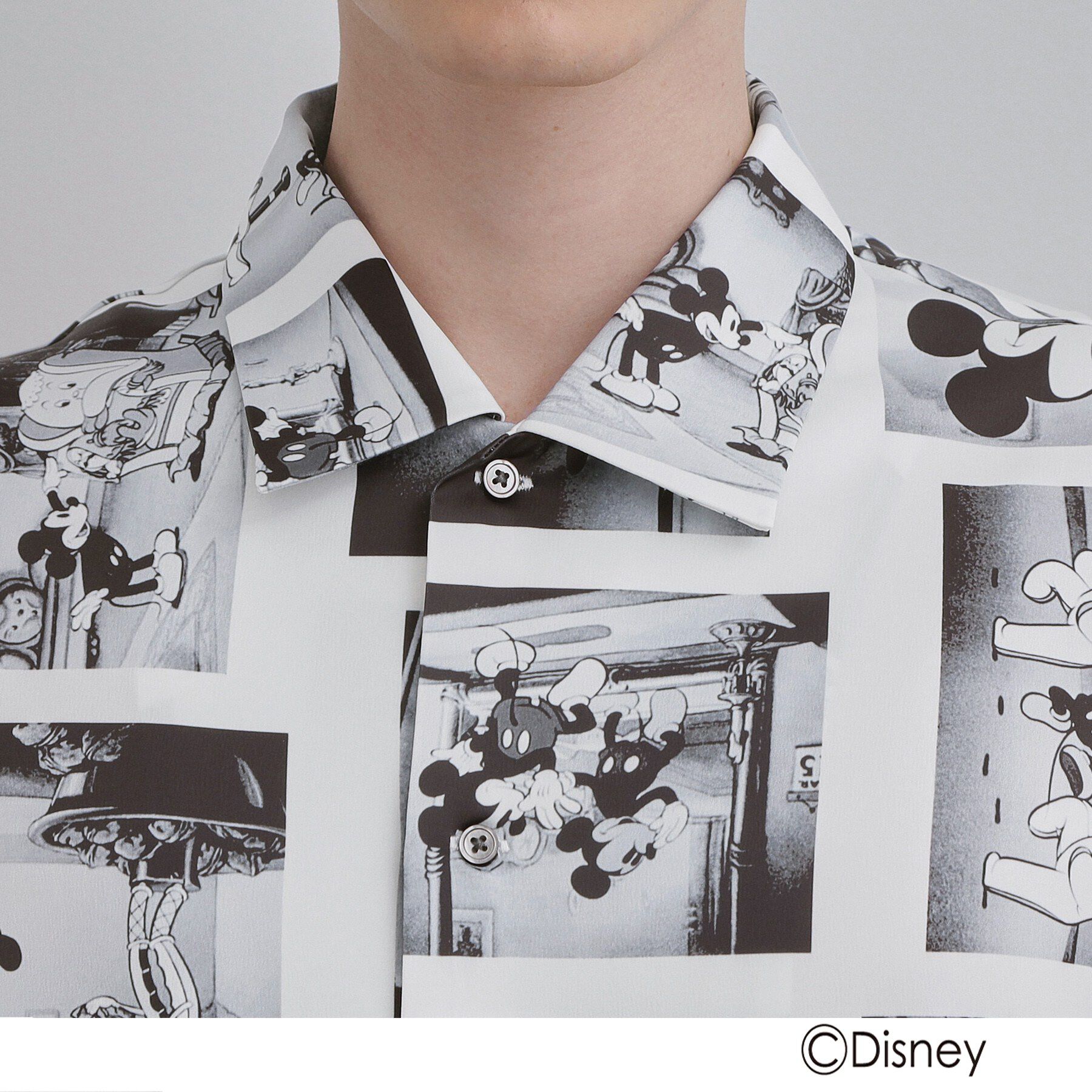 tk.TAKEO KIKUCHI「Disney capsule collection 総柄シャツ」|シャツ・ブラウス|
