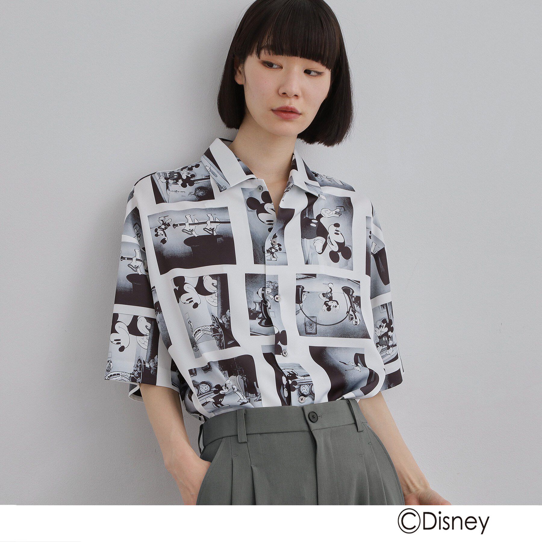 tk.TAKEO KIKUCHI「Disney capsule collection 総柄シャツ」|シャツ・ブラウス|