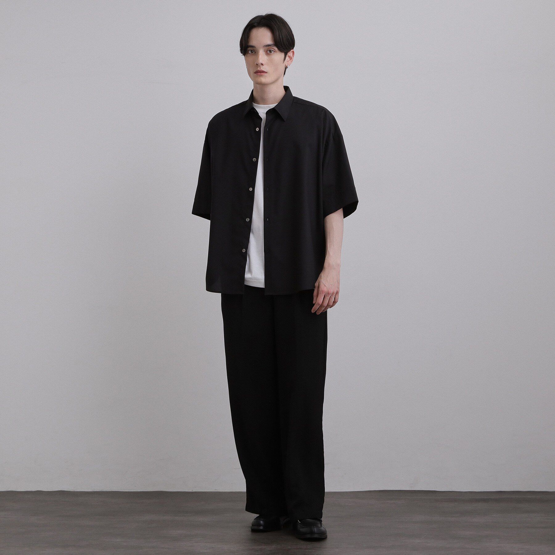tk.TAKEO KIKUCHI「テッククレープワイドストレートパンツ」|その他|