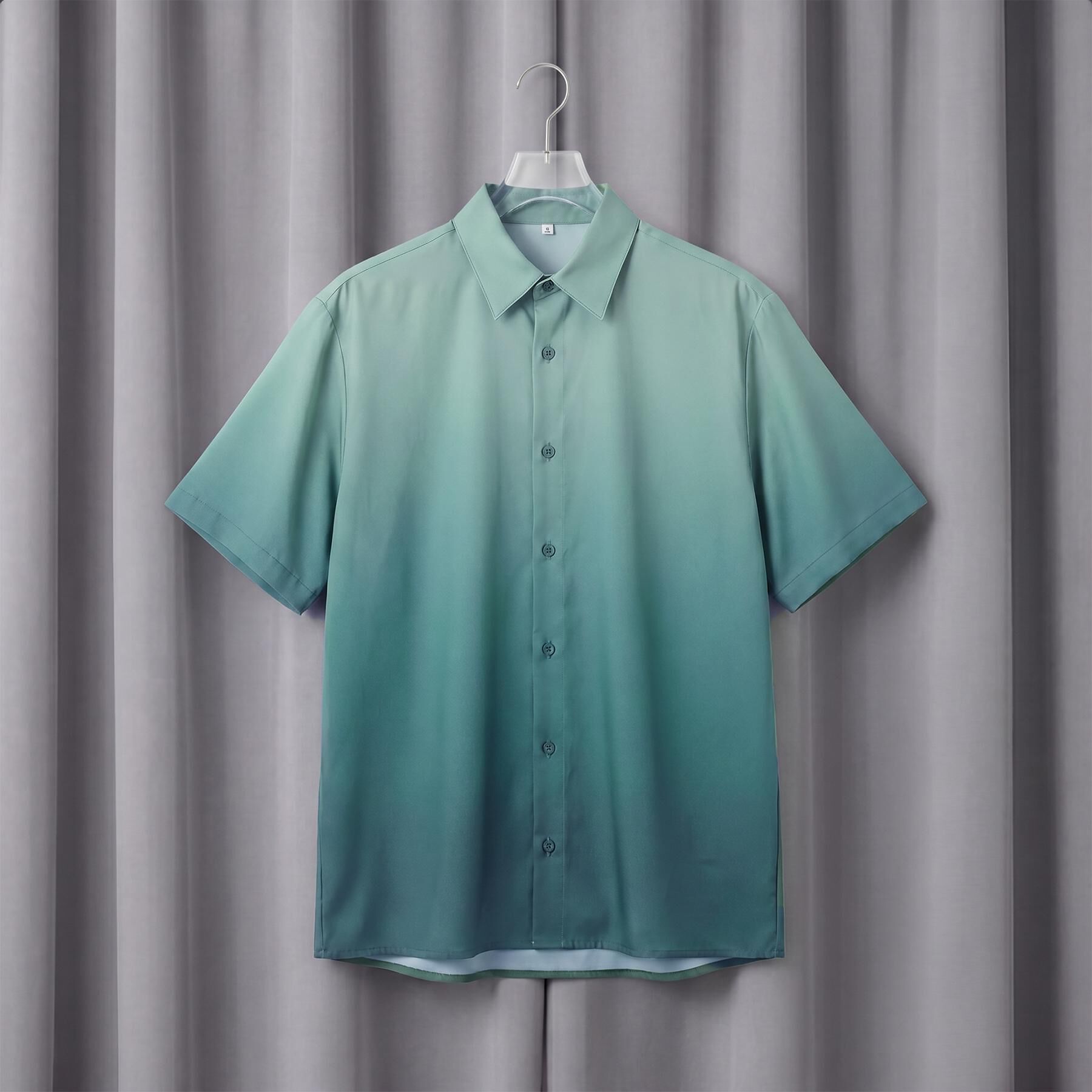 tk.TAKEO KIKUCHI「【26SSイチオシ！】オーバーとろみグラデーションプリントシャツ/レギュラーカラー/さらっとタッチ」|シャツ・ブラウス|