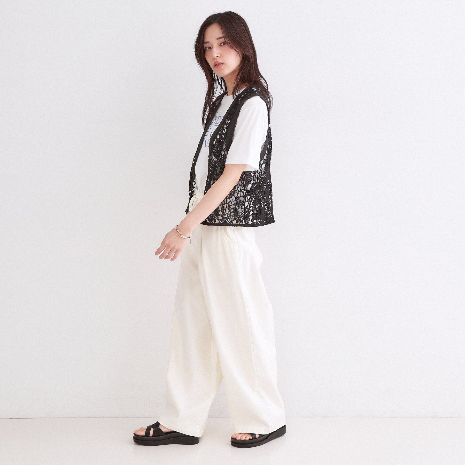 OPAQUE.CLIP「ロゴプリントアソートTシャツ【洗濯機OK】」|Tシャツ・カットソー|