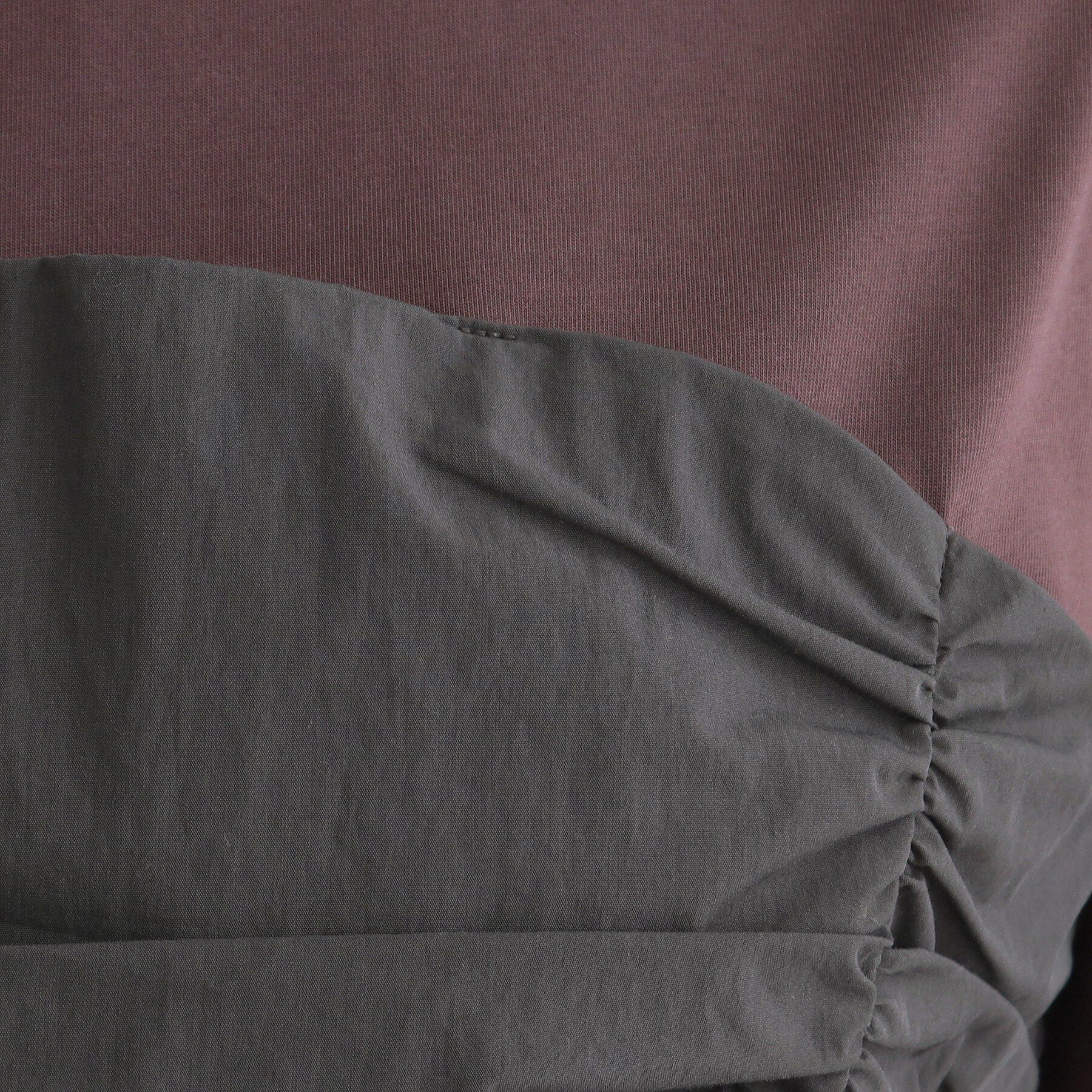 OPAQUE.CLIP「ビスチェドッキングカットソー【洗濯機OK】」|Tシャツ・カットソー|