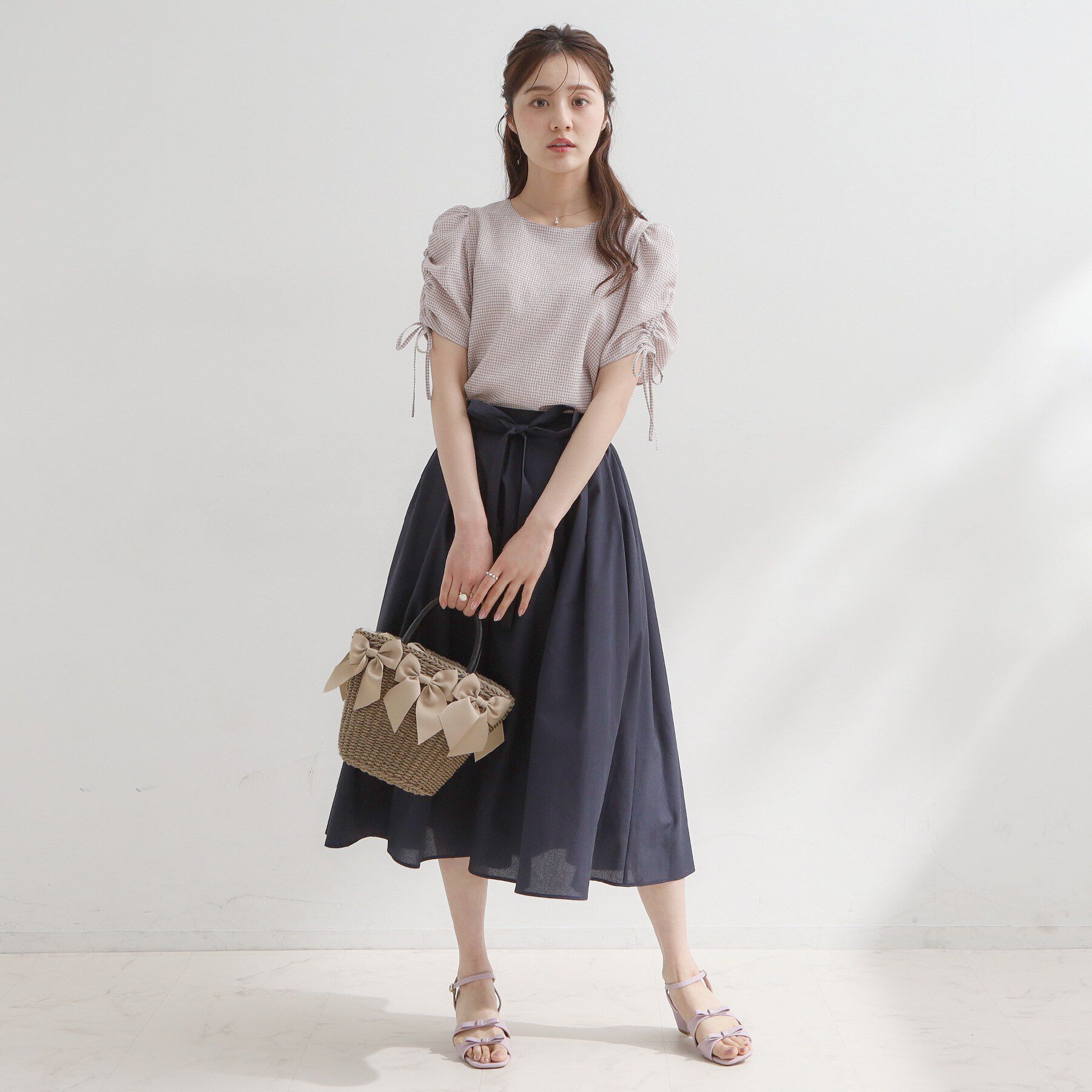 Couture broach「グログランリボンモチーフトート」|トートバッグ|