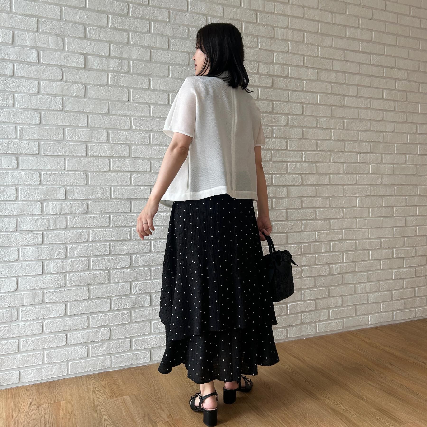 Couture broach「【洗える】メッシュ調 半袖ジャケット」|テーラードジャケット|