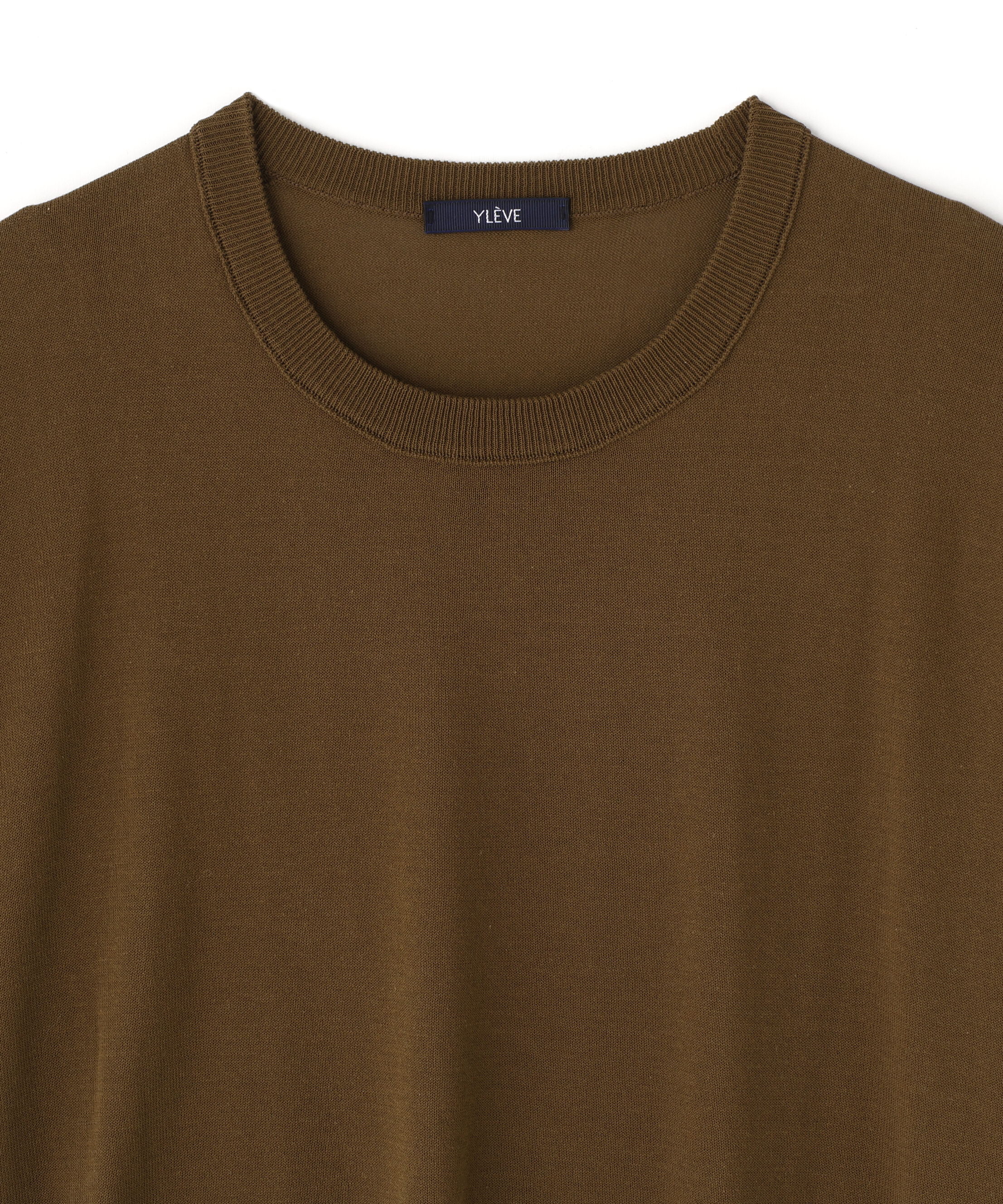 YLEVE 「YLEVE / ICE COTTON PULL OVER KNIT」|ニット・セーター|