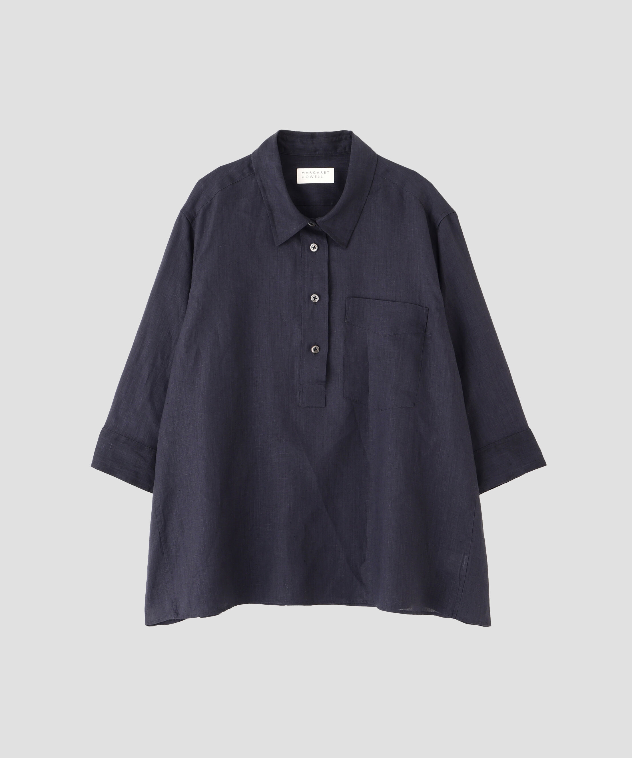 MARGARET HOWELL HOUSEHOLDGOODS「SOFT LINEN SHIRT」|シャツ・ブラウス|