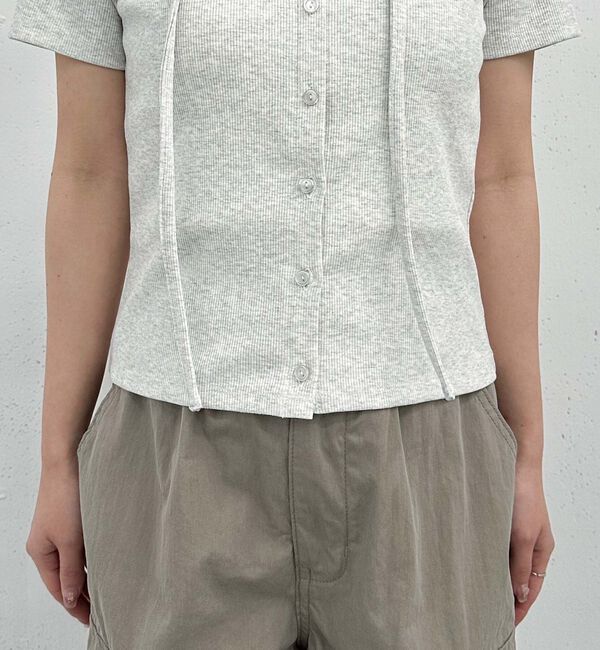 archives「ＦボタンオフショルリブＴＯＰＳ」|Tシャツ・カットソー|