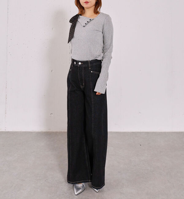 archives「肩リボンワンショルカットＴＯＰＳ」|Tシャツ・カットソー|