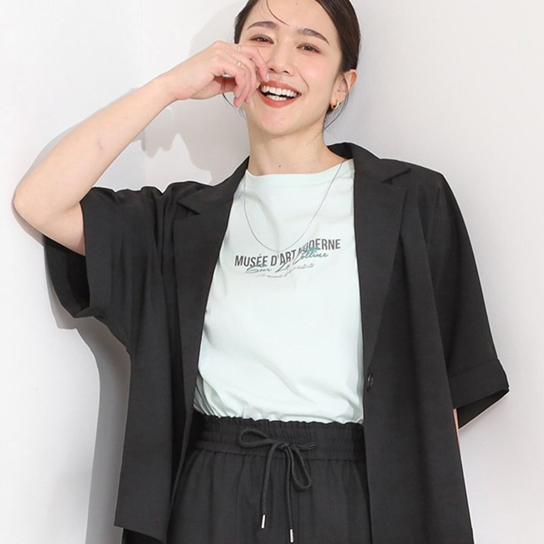 SHOO･LA･RUE「【綿100％/S-LL/プチプラ】選べる3柄 プリントアソートTシャツ」|Tシャツ・カットソー|