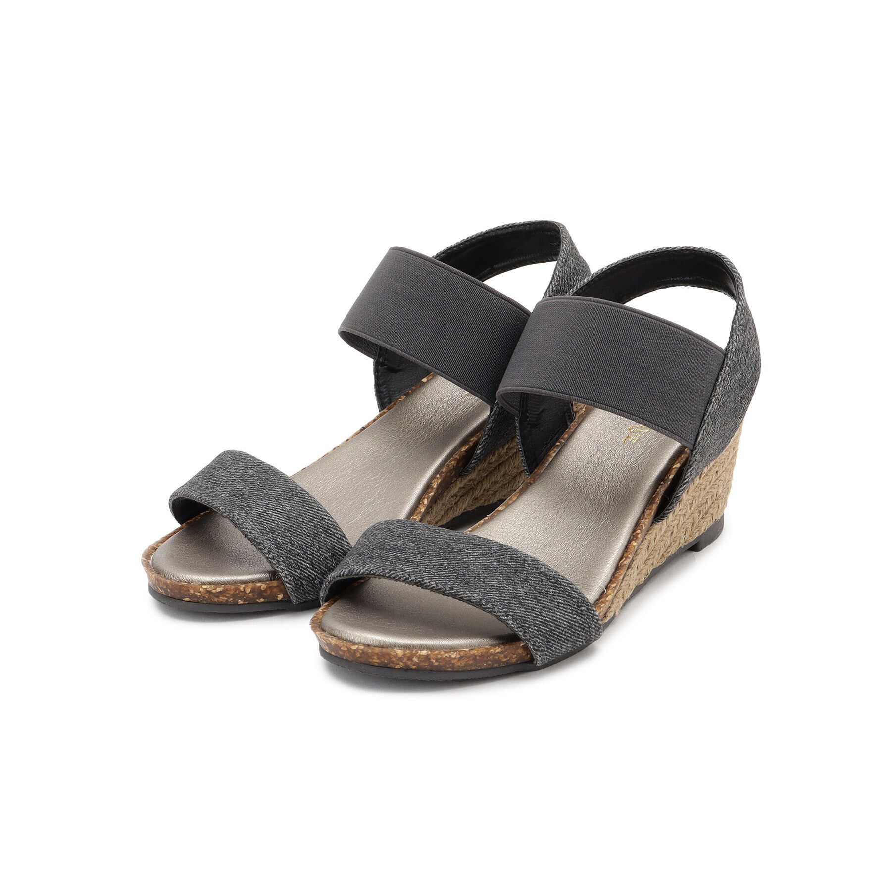 SHOO･LA･RUE「【高レビュー】片手で履けるサンダル　シューダル26SS」|サンダル|ブラック(819)