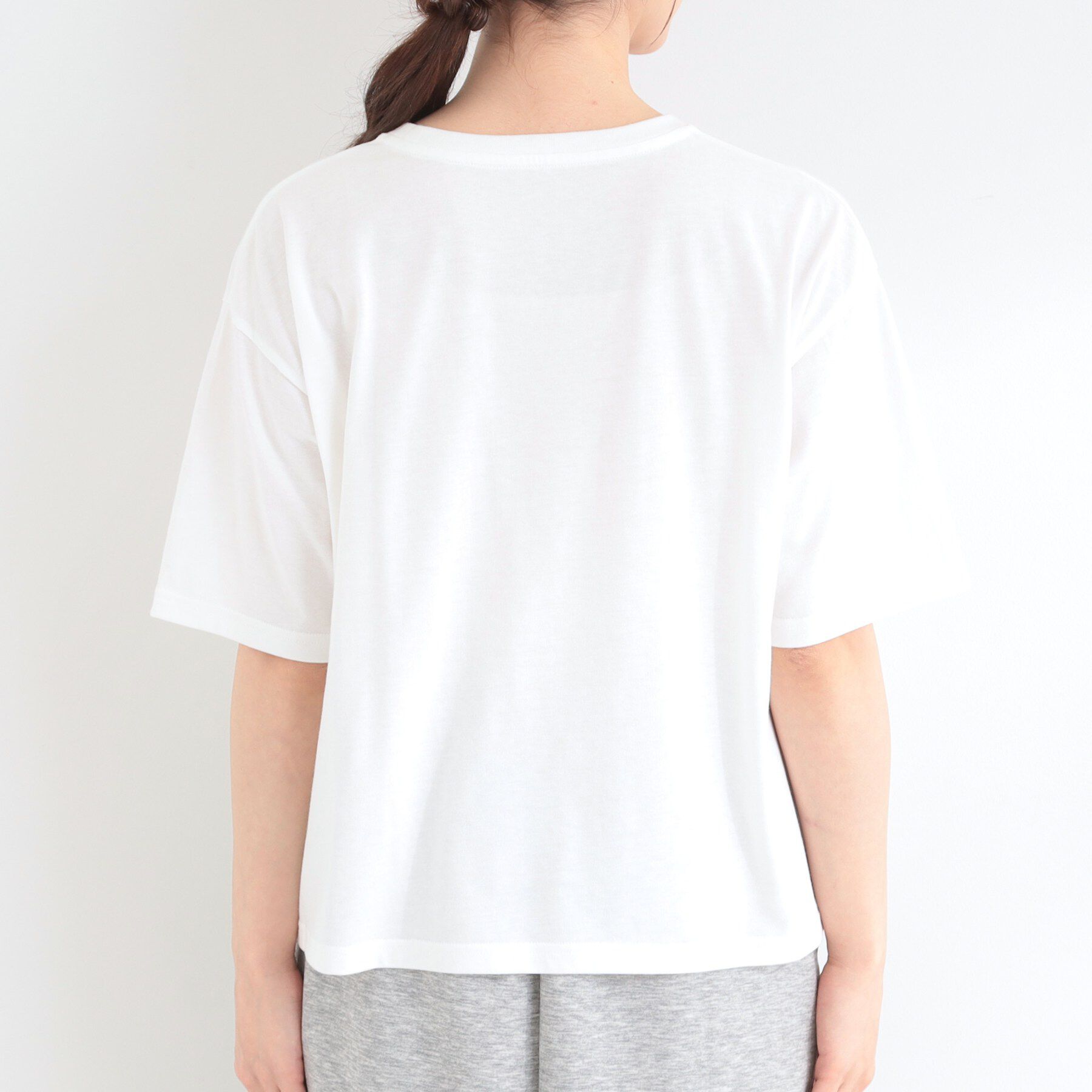 SHOO･LA･RUE「【2点セット/S-LL】ニットベスト＆ロゴTシャツSET」|その他|