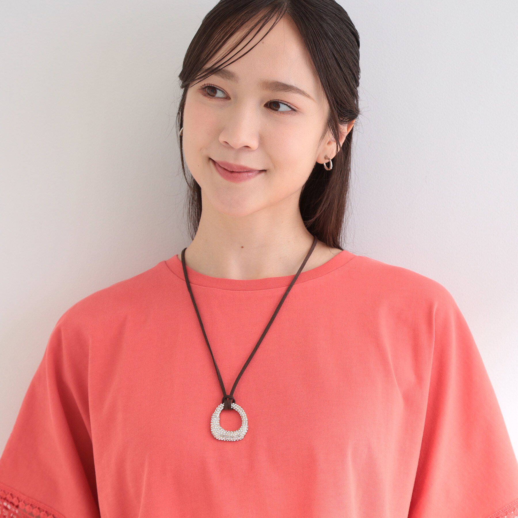 SHOO･LA･RUE「きらきらひもネックレス」|ネックレス|