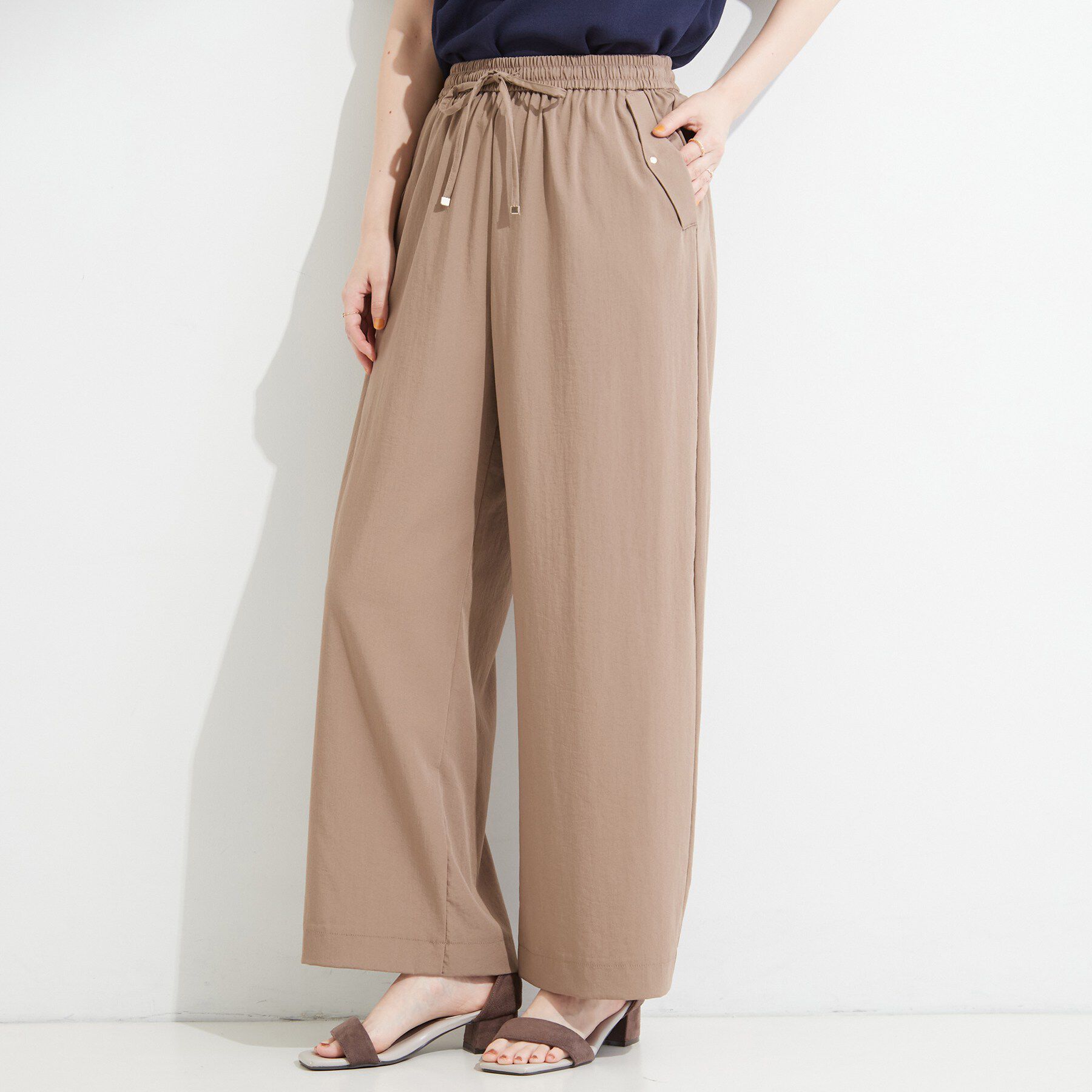 SHOO･LA･RUE「【高レビュー/S-LL/洗濯機可/セットアップ可】着丈選べる 軽凛(かろりん) ひんやりフラップイー」|その他|