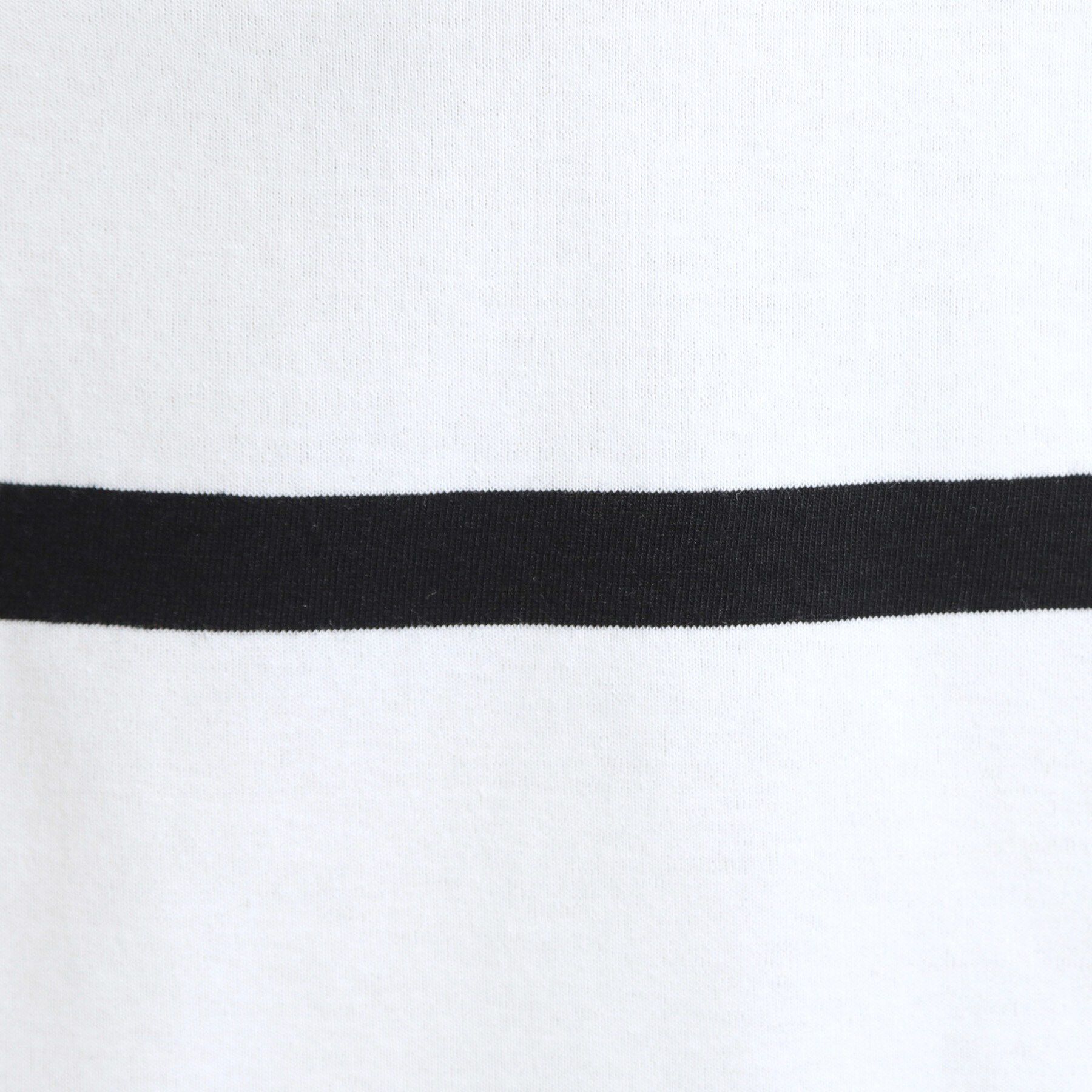 SHOO･LA･RUE「【ひんやり/S-LL】涼しげで爽やか 太ボーダー斜め切り替えTシャツ」|Tシャツ・カットソー|