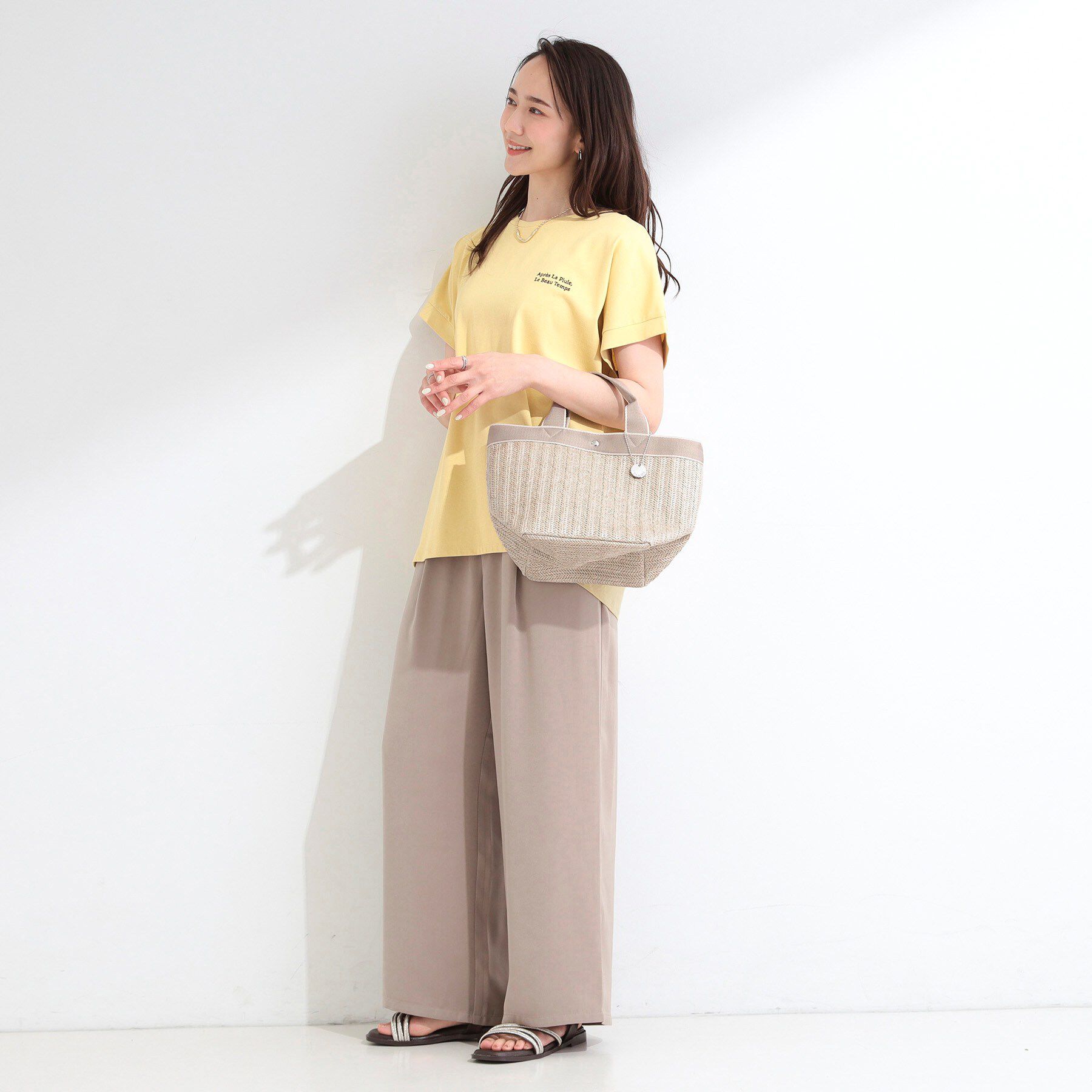 SHOO･LA･RUE「雑材シートランチトートバッグ」|トートバッグ|