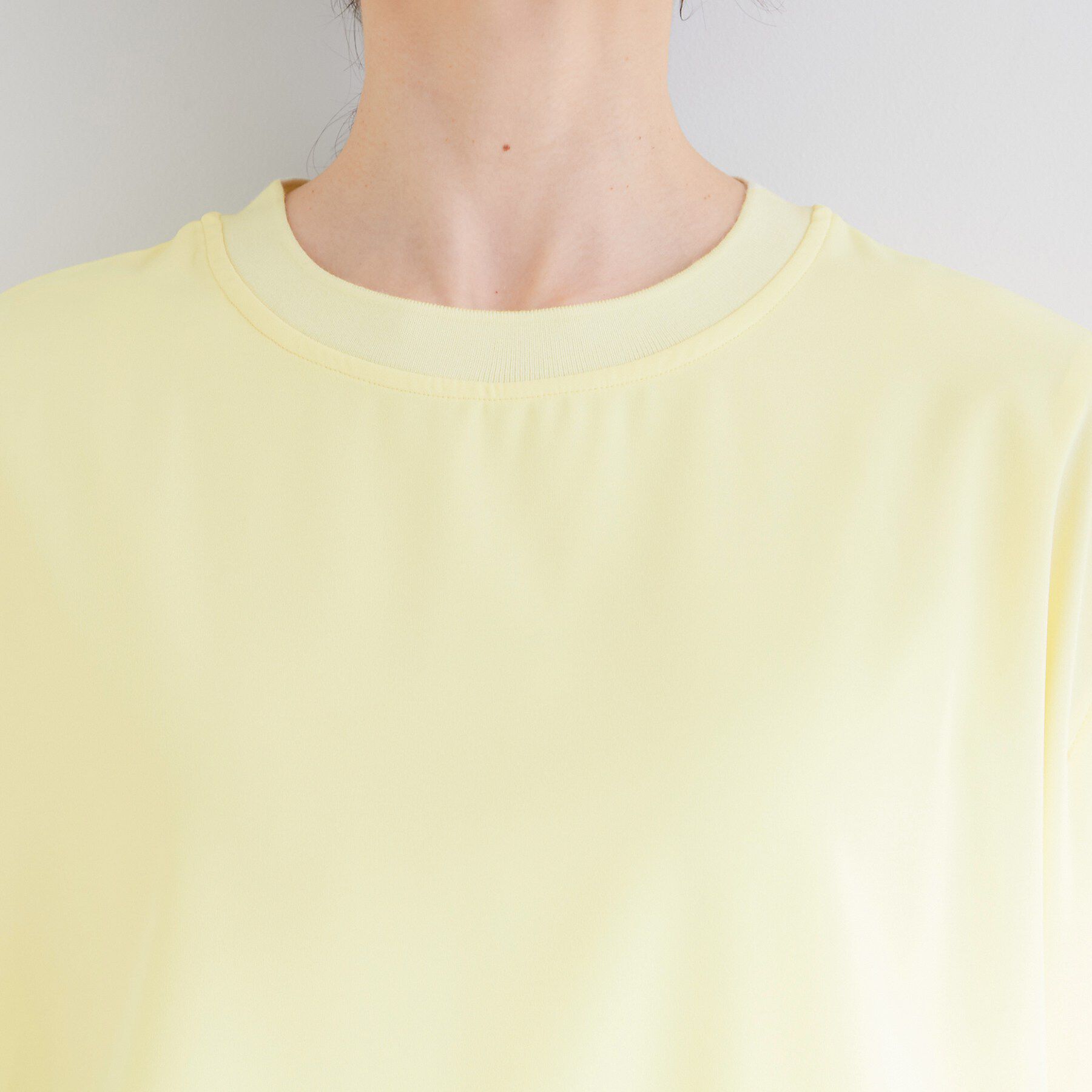 SHOO･LA･RUE「【洗濯機可/体型カバー】インしてる風 ふんわり裾バルーントップス」|Tシャツ・カットソー|