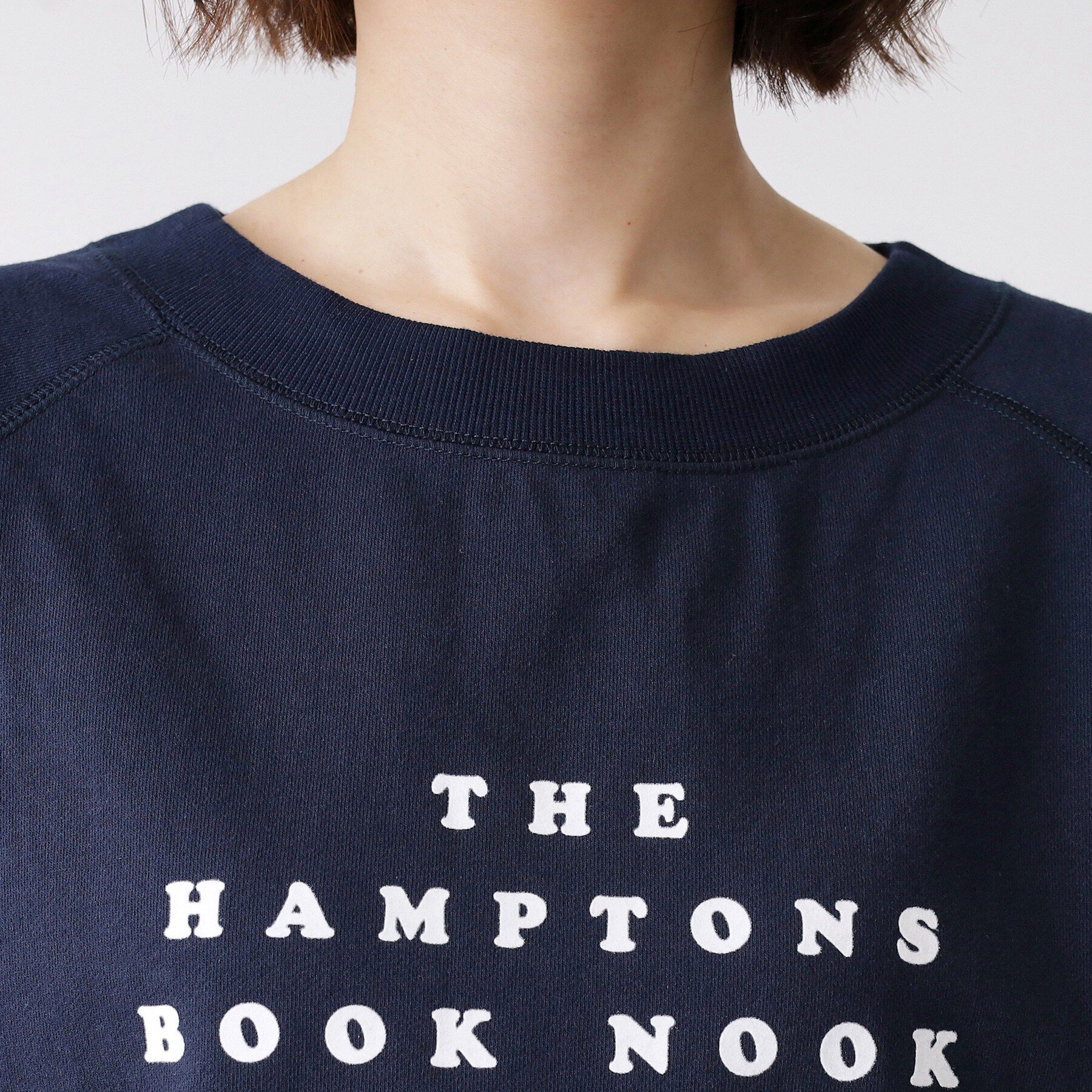 Dessin「【洗える】フロッキーロゴ裏毛プルオーバー」|Tシャツ・カットソー|