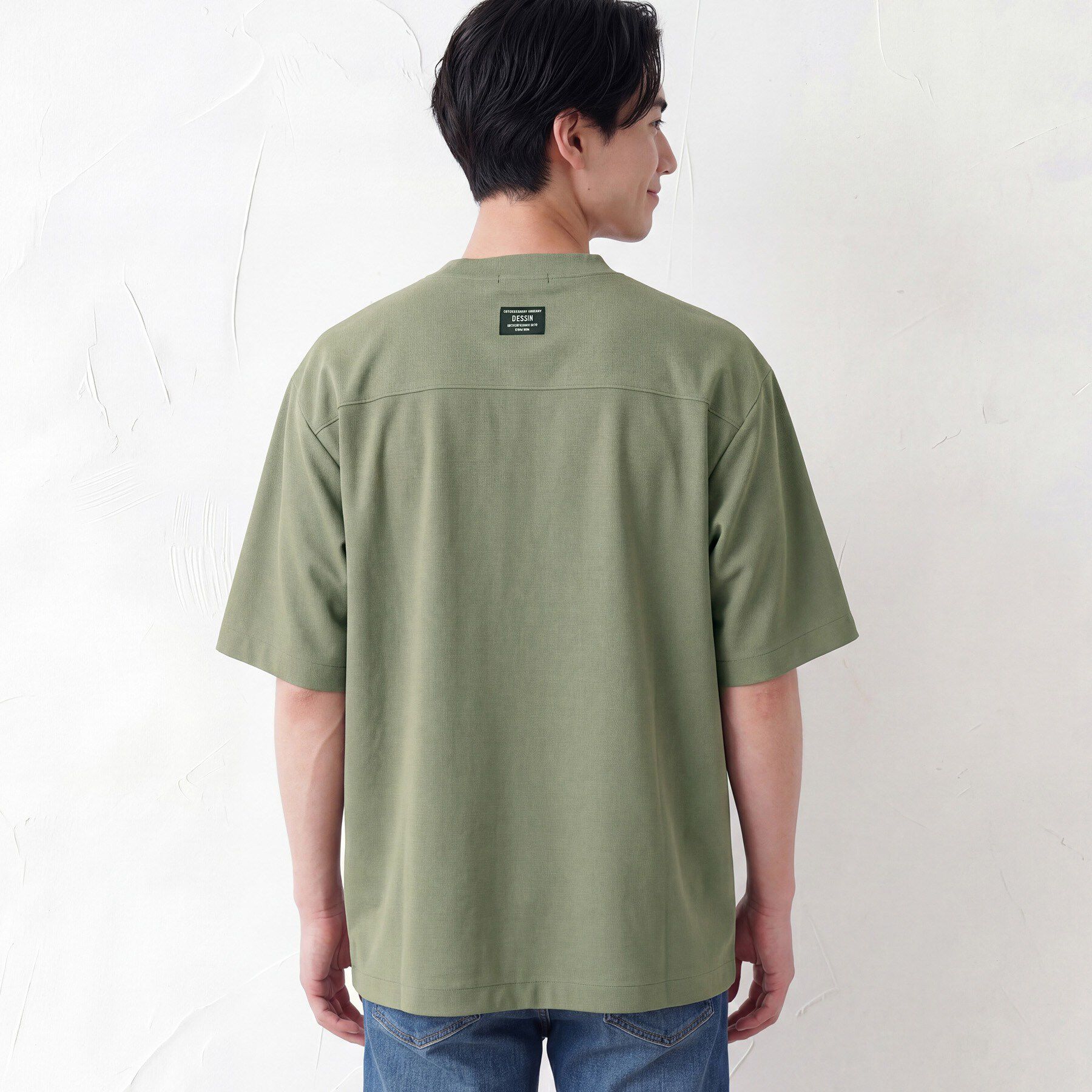 Dessin「【吸水速乾/UVカット】メッシュ素材 スポーティTシャツ」|Tシャツ・カットソー|