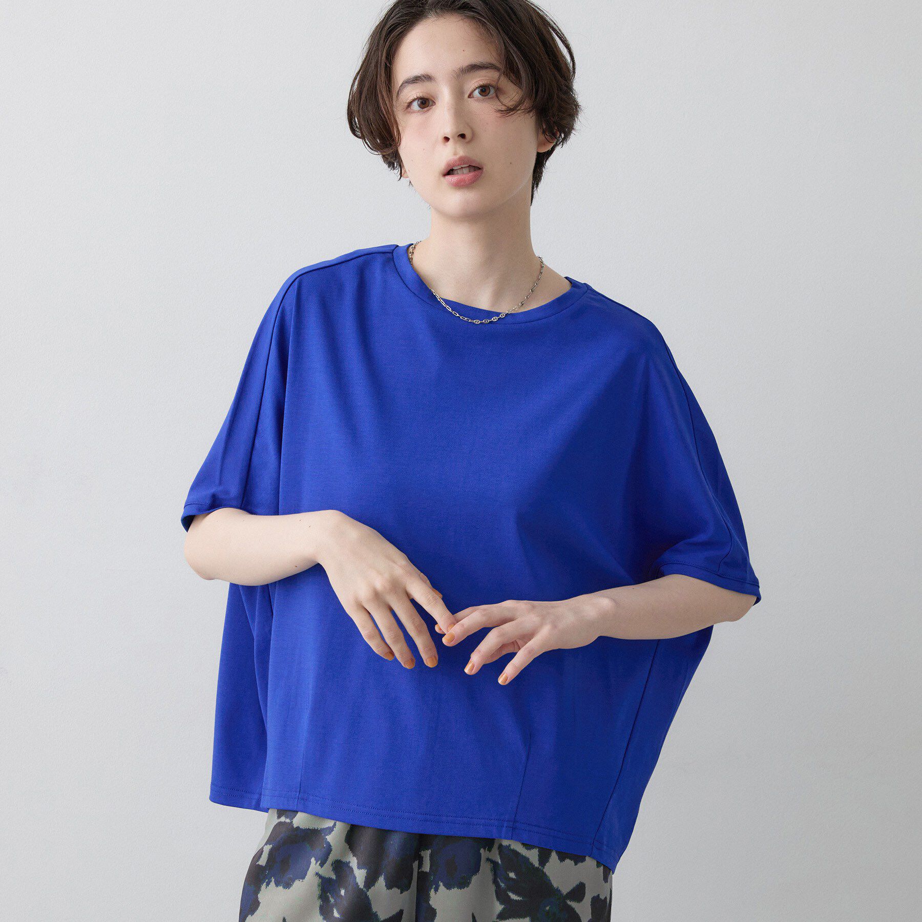 Dessin「【汗シミ防止/UVカット】ドルマンスリーブ プルオーバー」|Tシャツ・カットソー|