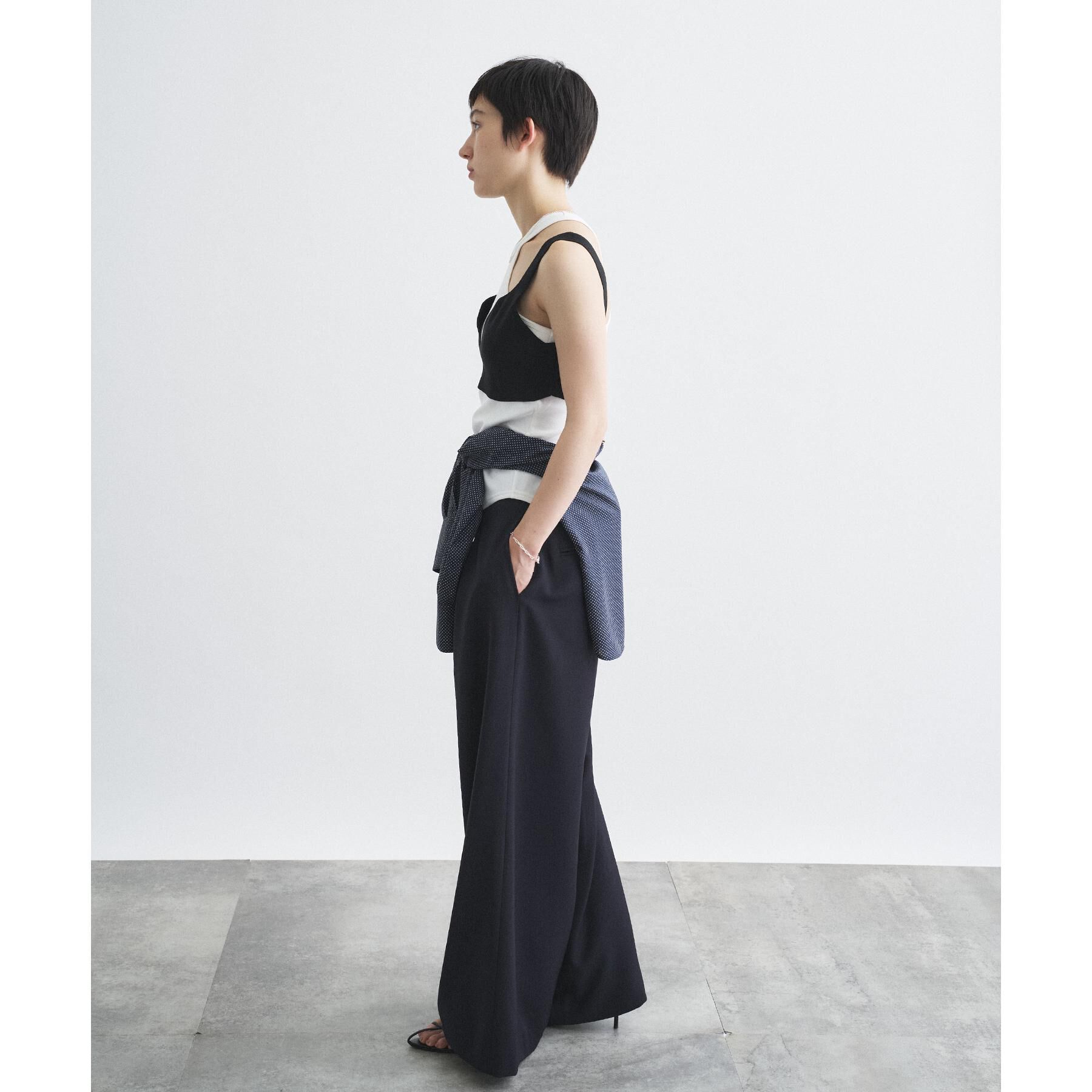 CODE A「zip wide pants」|その他|