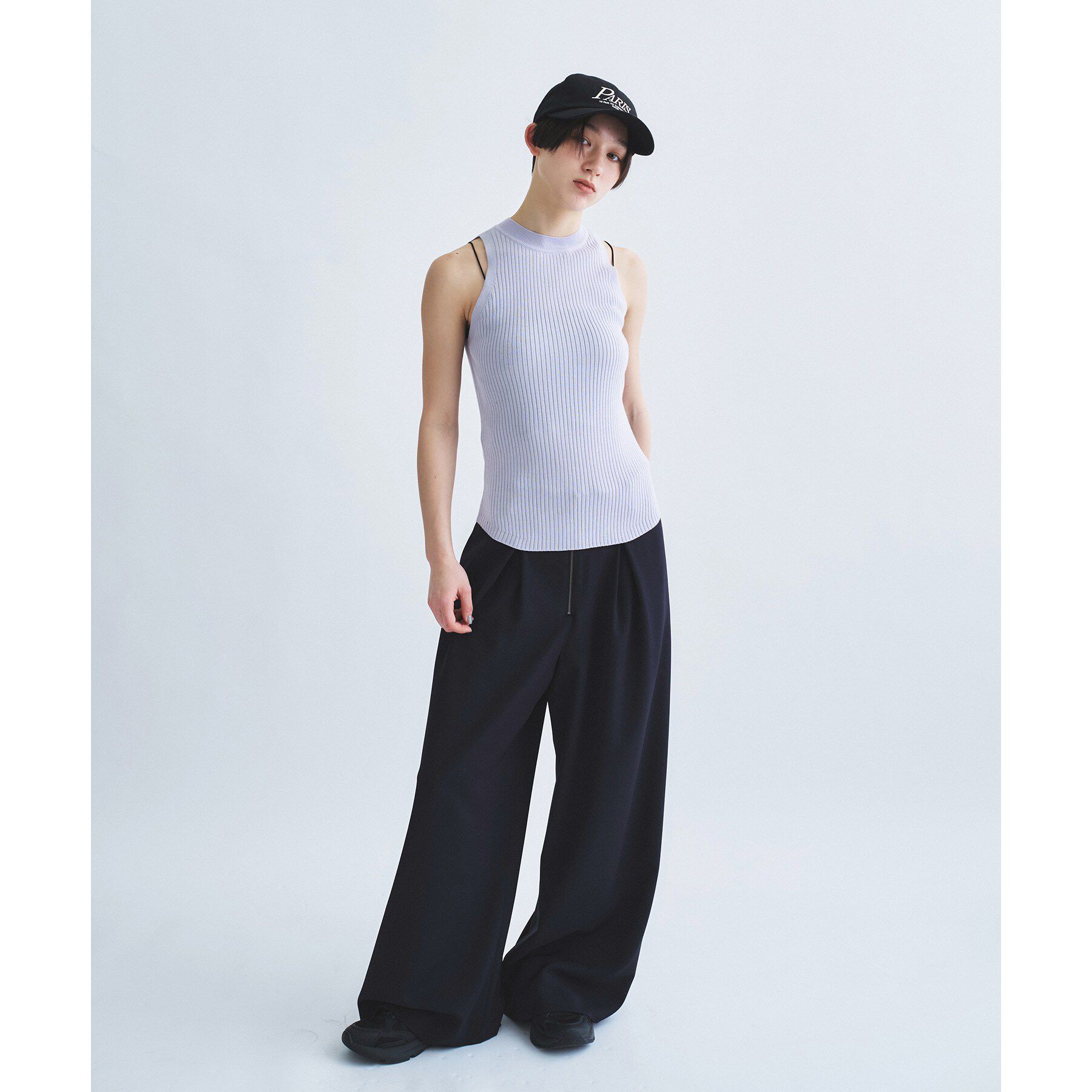 CODE A「rib highneck pullover」|ニット・セーター|