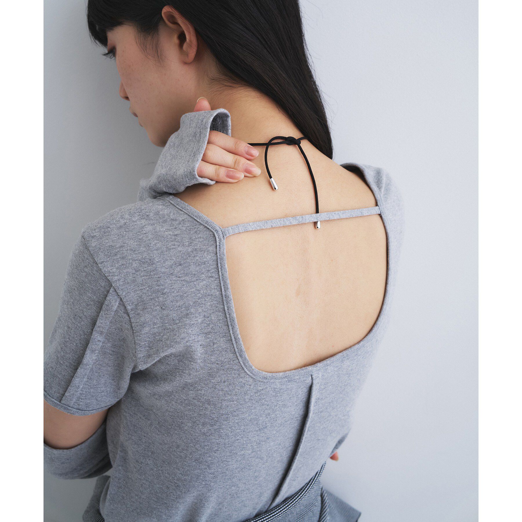 CODE A「arm cover square neck dress」|ワンピース|